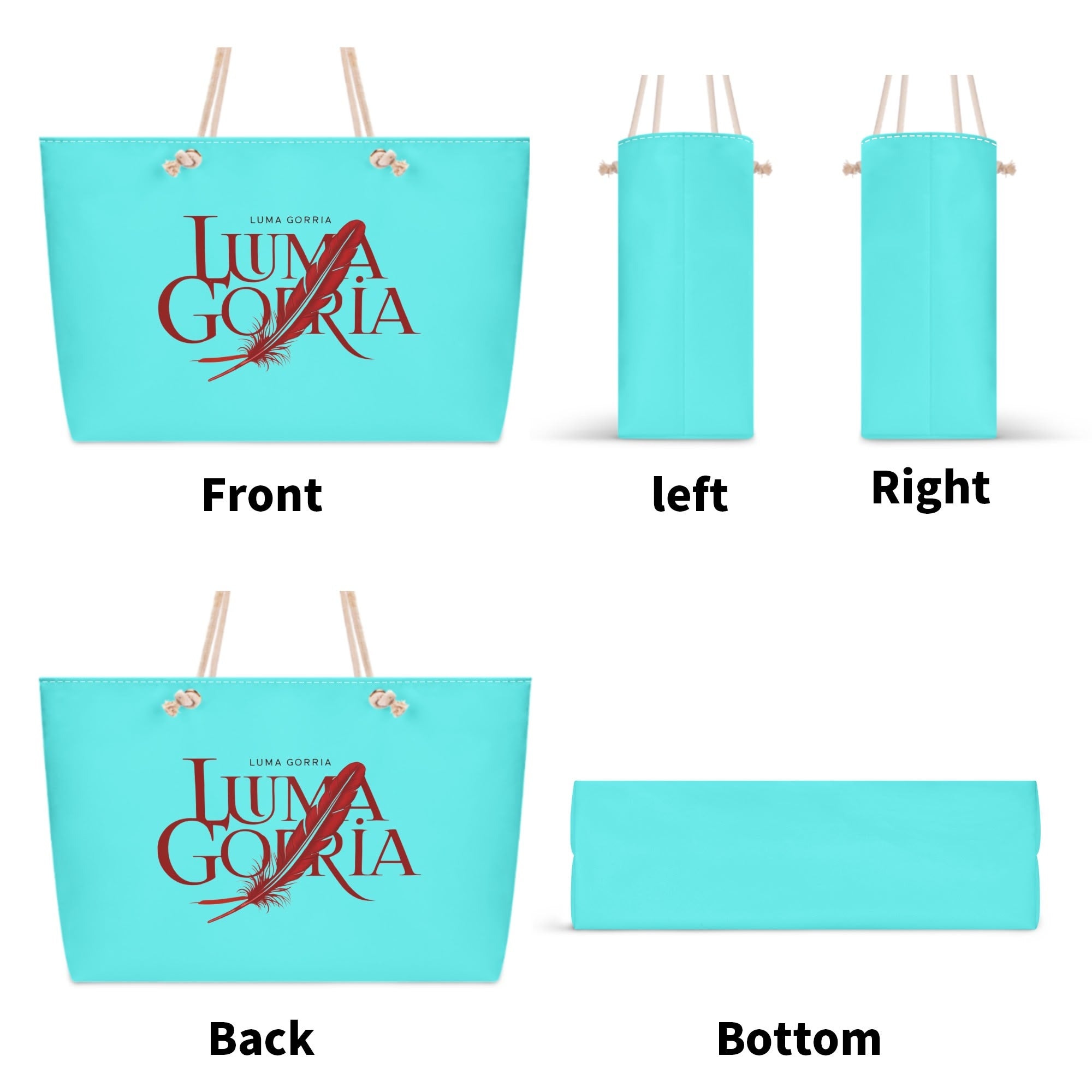 Polyester Weekender Bag Travel Tote Bag for Her