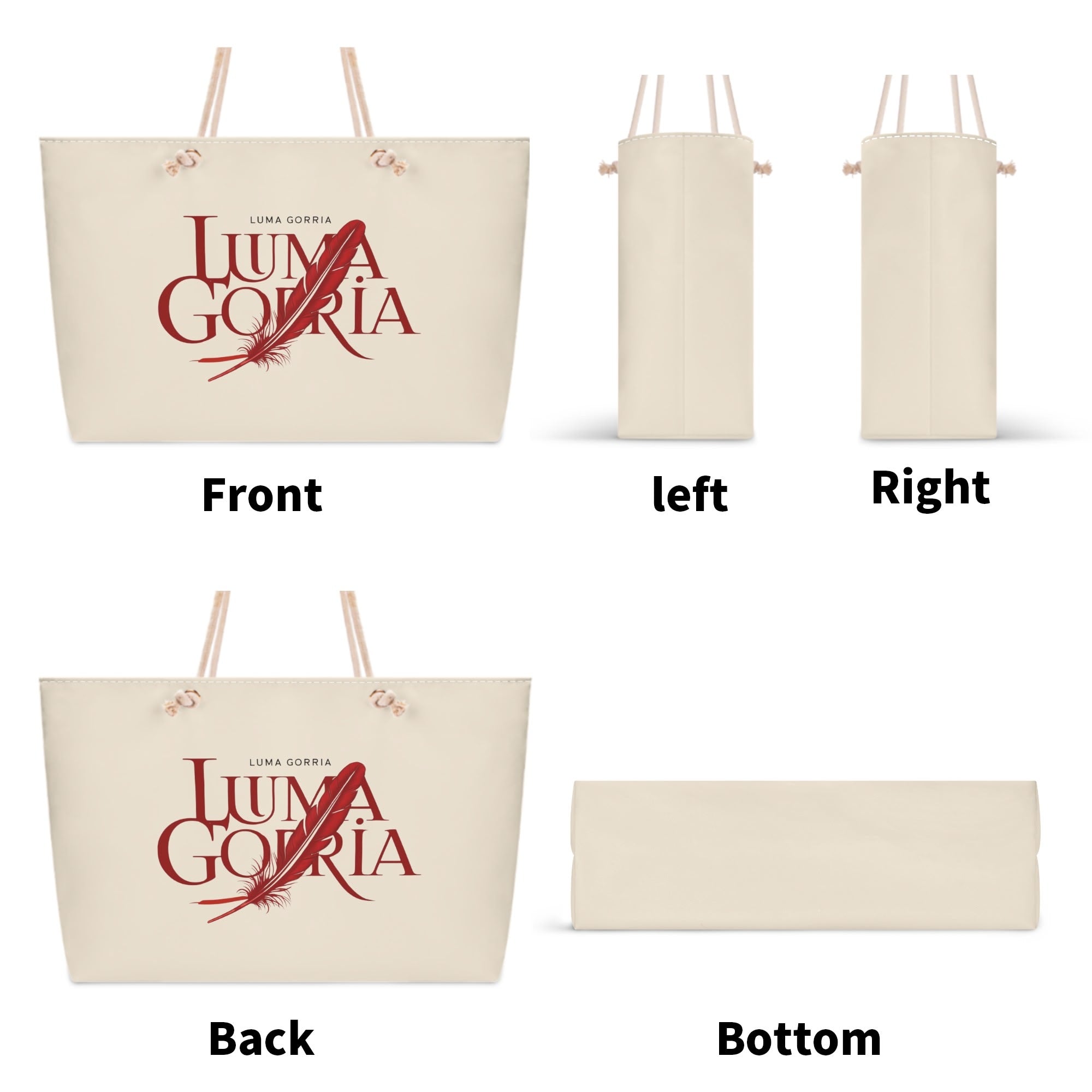 Polyester Weekender Bag Travel Tote Bag for Her