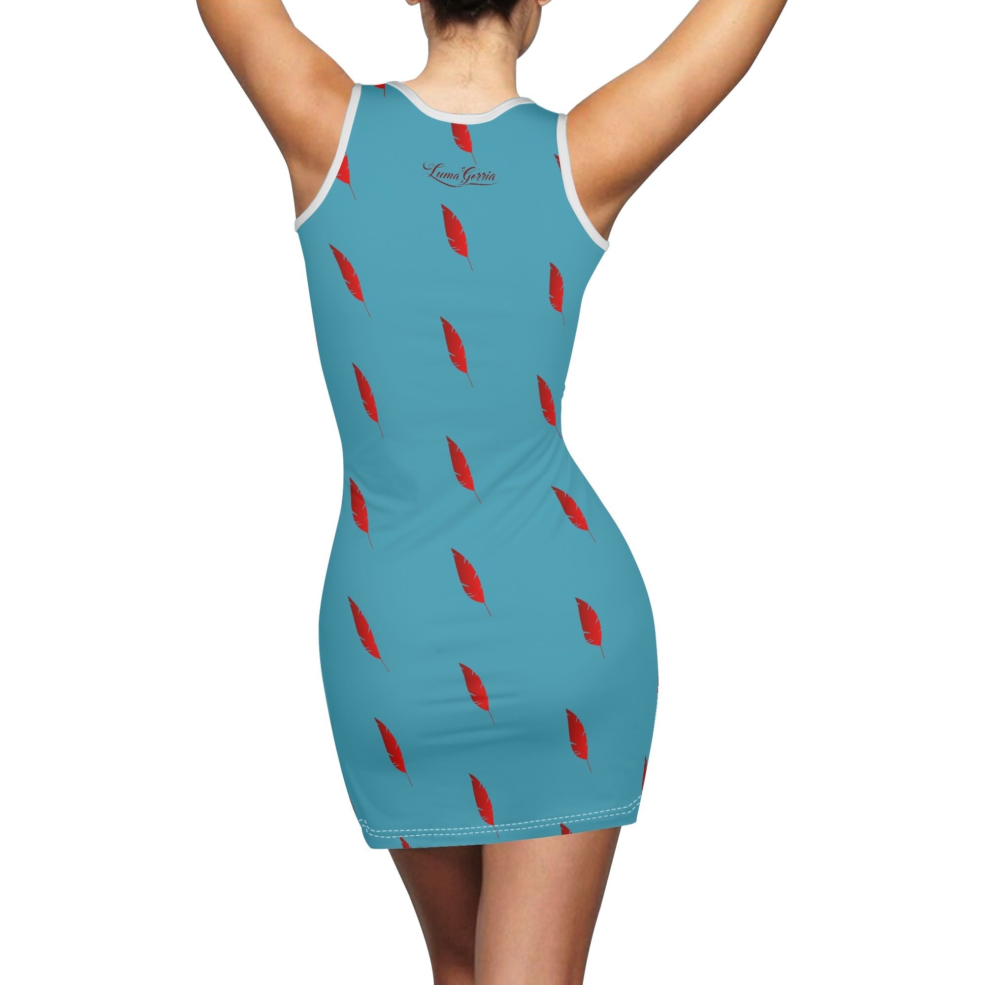 Robe d'Été Moulante pour Femme – Mini-Robe Ajustée, Élégante et Confortable Luma Gorria vêtement  robe moulante Luma Gorria vêtement