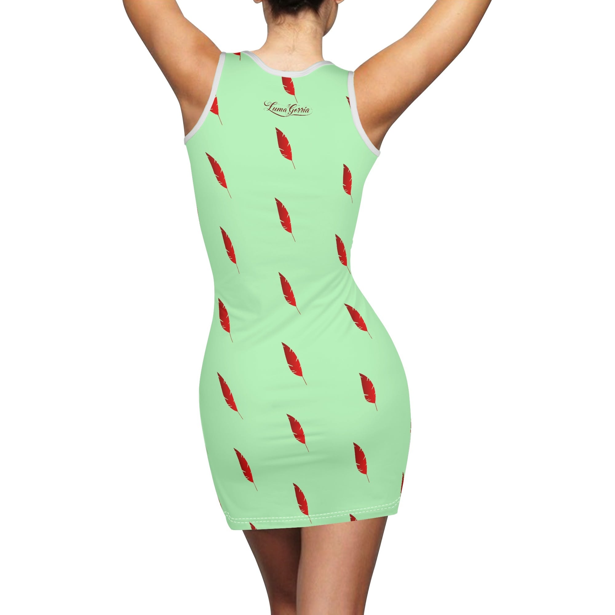 Robe d’Été Moulante pour Femme - Mini-Robe Ajustée, Confortable et Tendance en Polyester et Élasthanne Luma Gorria vêtement  robe moulante Luma Gorria vêtement