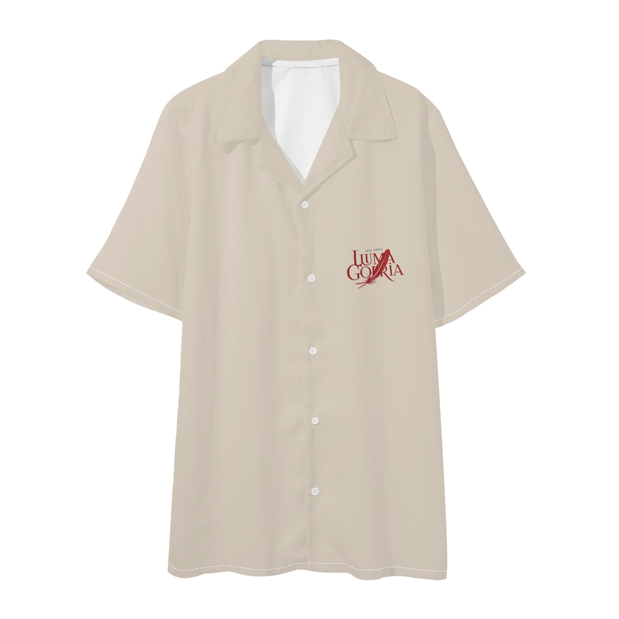 Mens Regular Fit Hawaiian Short Sleeve Shirt and Shorts Set
