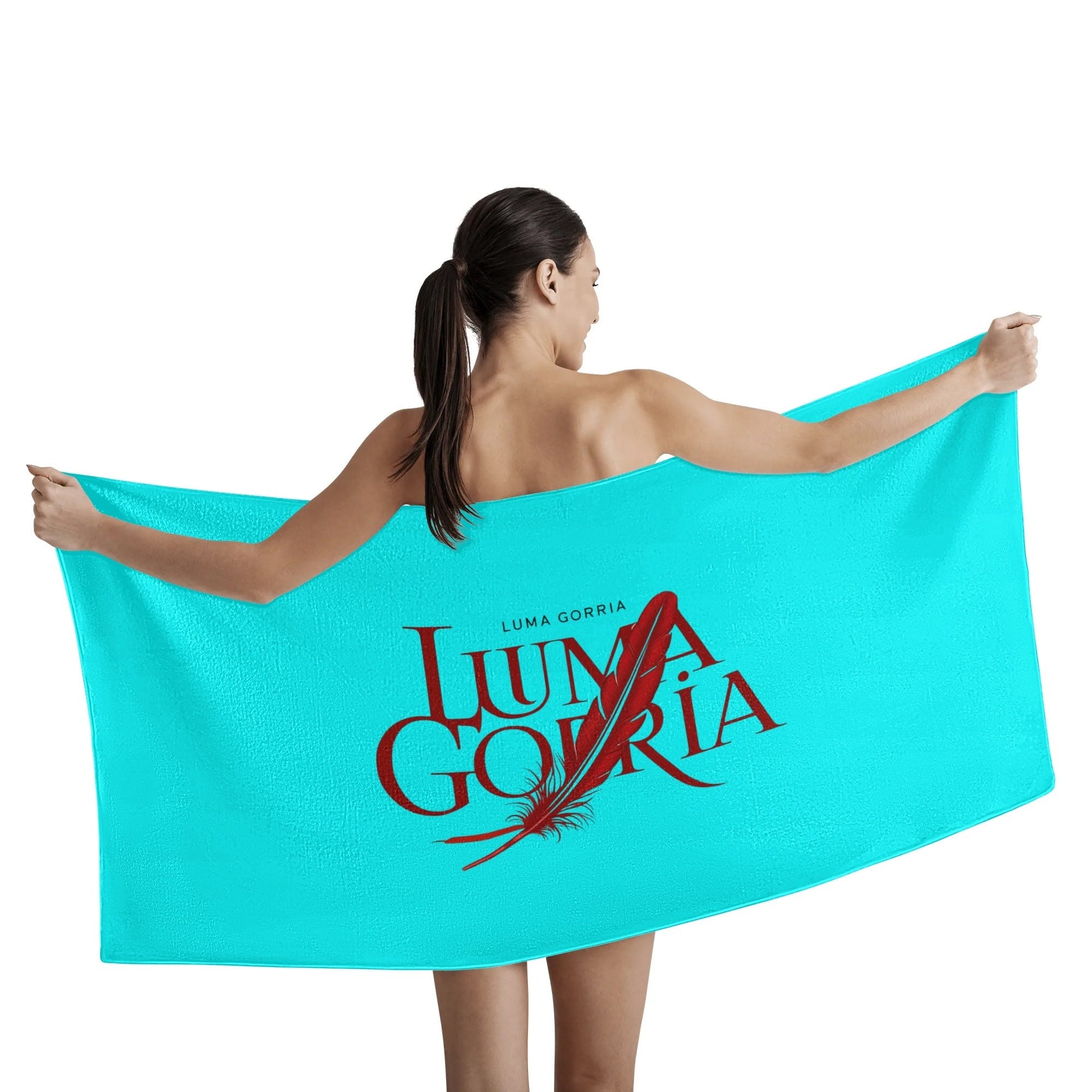 Personalized Soft Bath Towel 2 Sizes for Bathroom Gym and Travel popcustoms 25.98  Luma Gorria vêtement