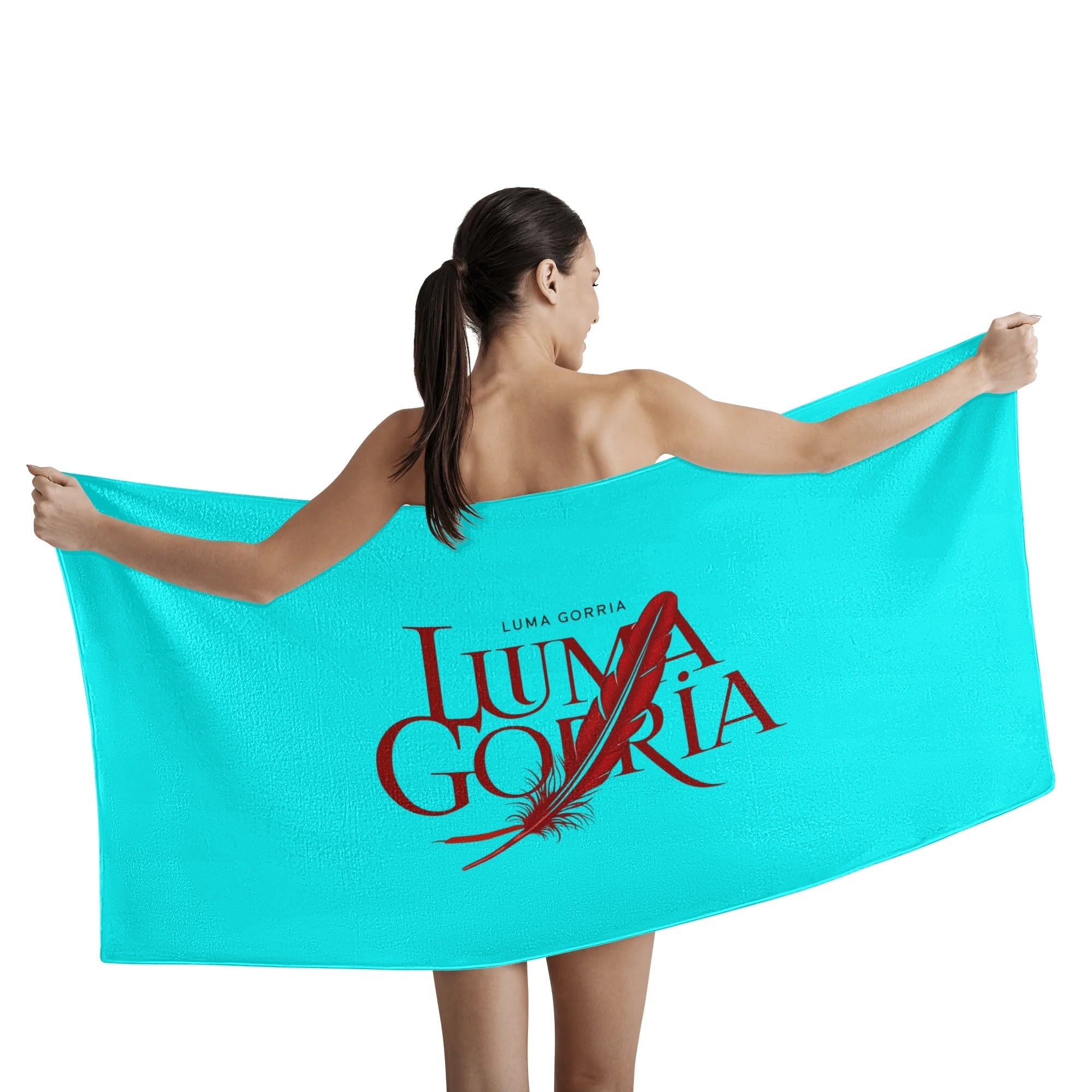 Personalized Soft Bath Towel 2 Sizes for Bathroom Gym and Travel popcustoms 25.98  Luma Gorria vêtement
