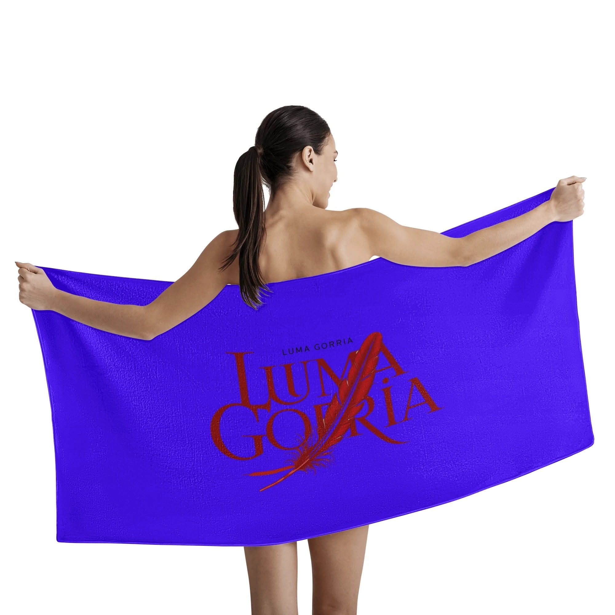 Personalized Soft Bath Towel 2 Sizes for Bathroom Gym and Travel popcustoms 25.98  Luma Gorria vêtement