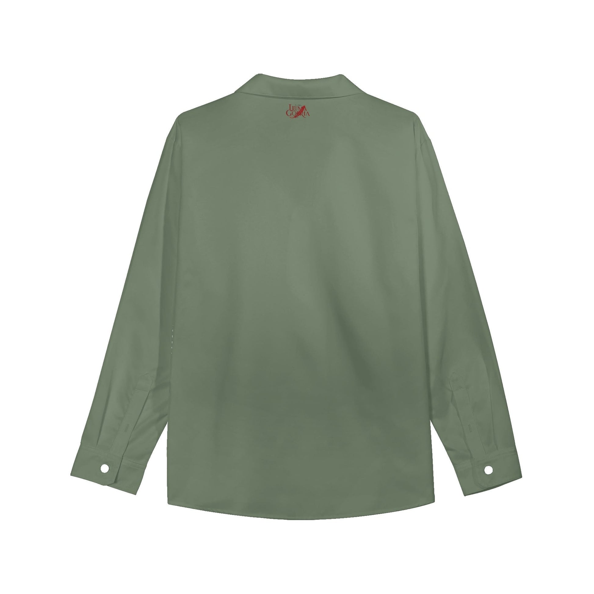 Womens Casual Long Sleeve Button Down Shirt popcustoms   Luma Gorria vêtement