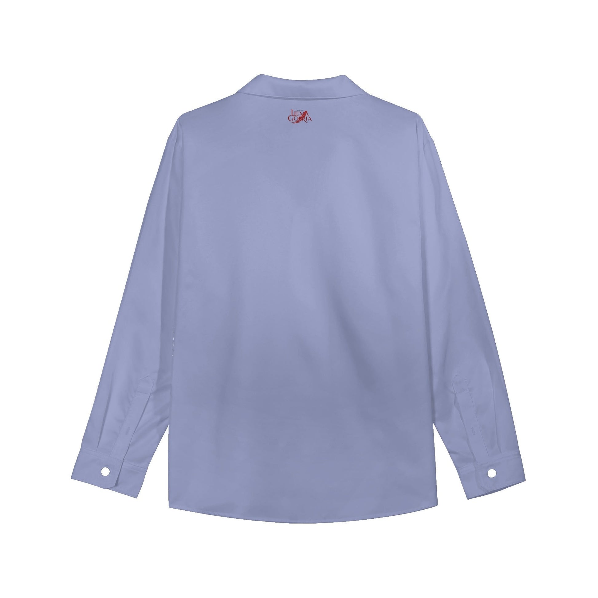 Womens Casual Long Sleeve Button Down Shirt popcustoms   Luma Gorria vêtement