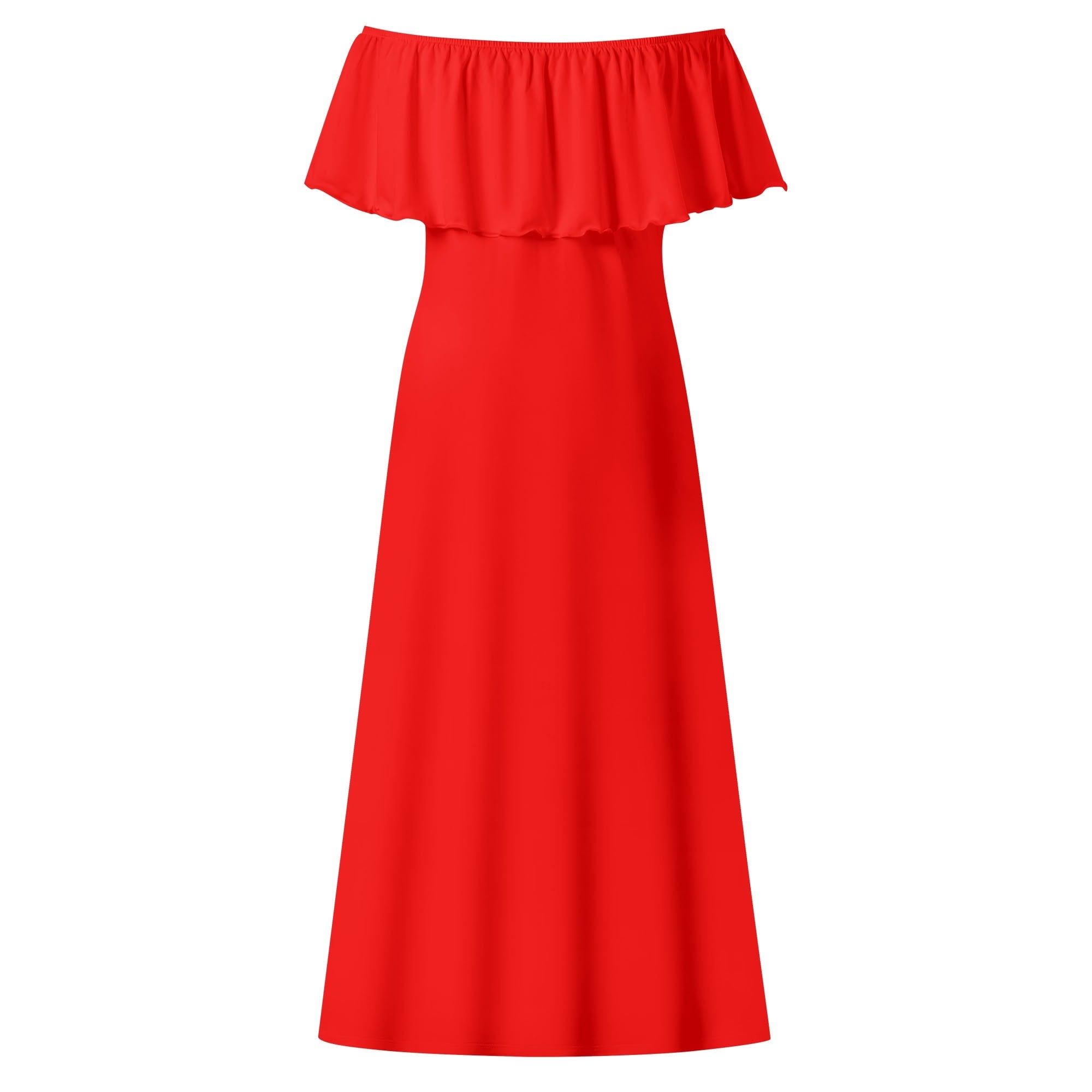 Womens Off The Shoulder Wrap Long Dress popcustoms   Luma Gorria vêtement