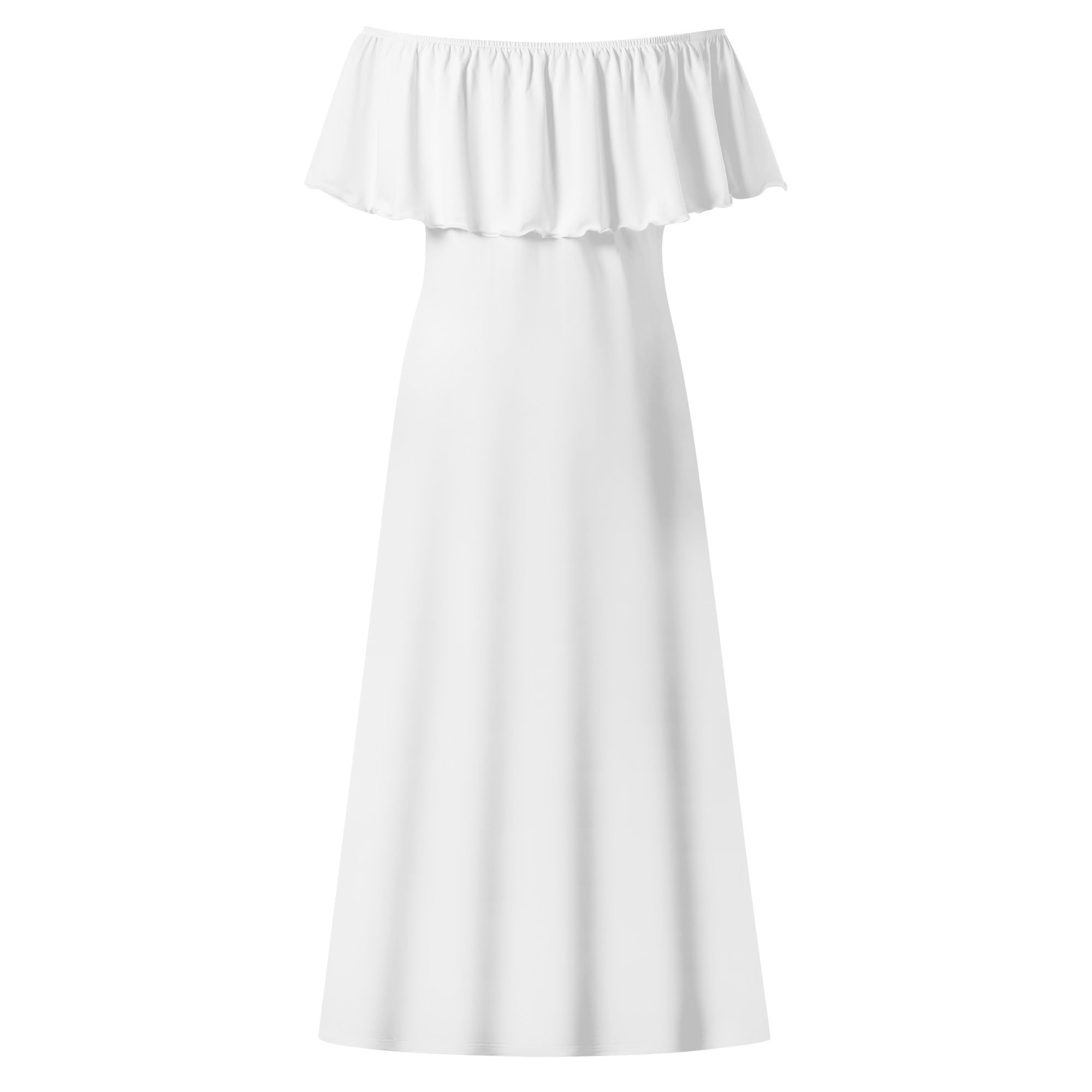 Womens Off The Shoulder Wrap Long Dress popcustoms   Luma Gorria vêtement