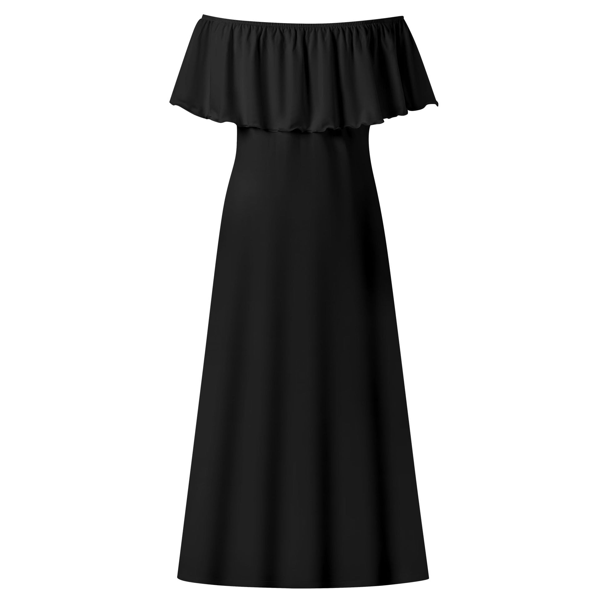 Womens Off The Shoulder Wrap Long Dress popcustoms   Luma Gorria vêtement