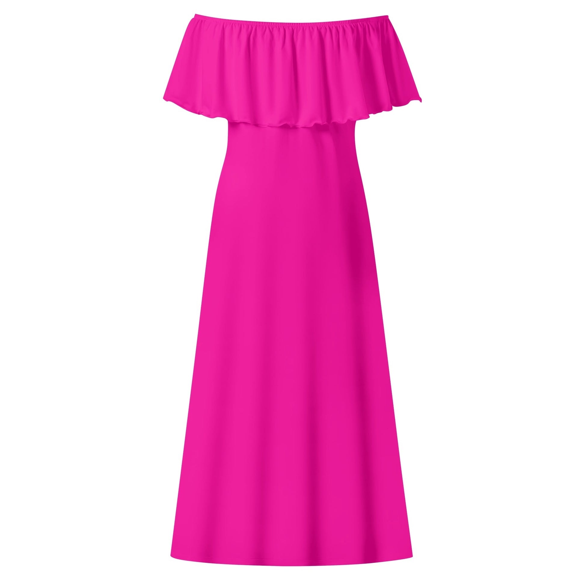 Womens Off The Shoulder Wrap Long Dress popcustoms   Luma Gorria vêtement