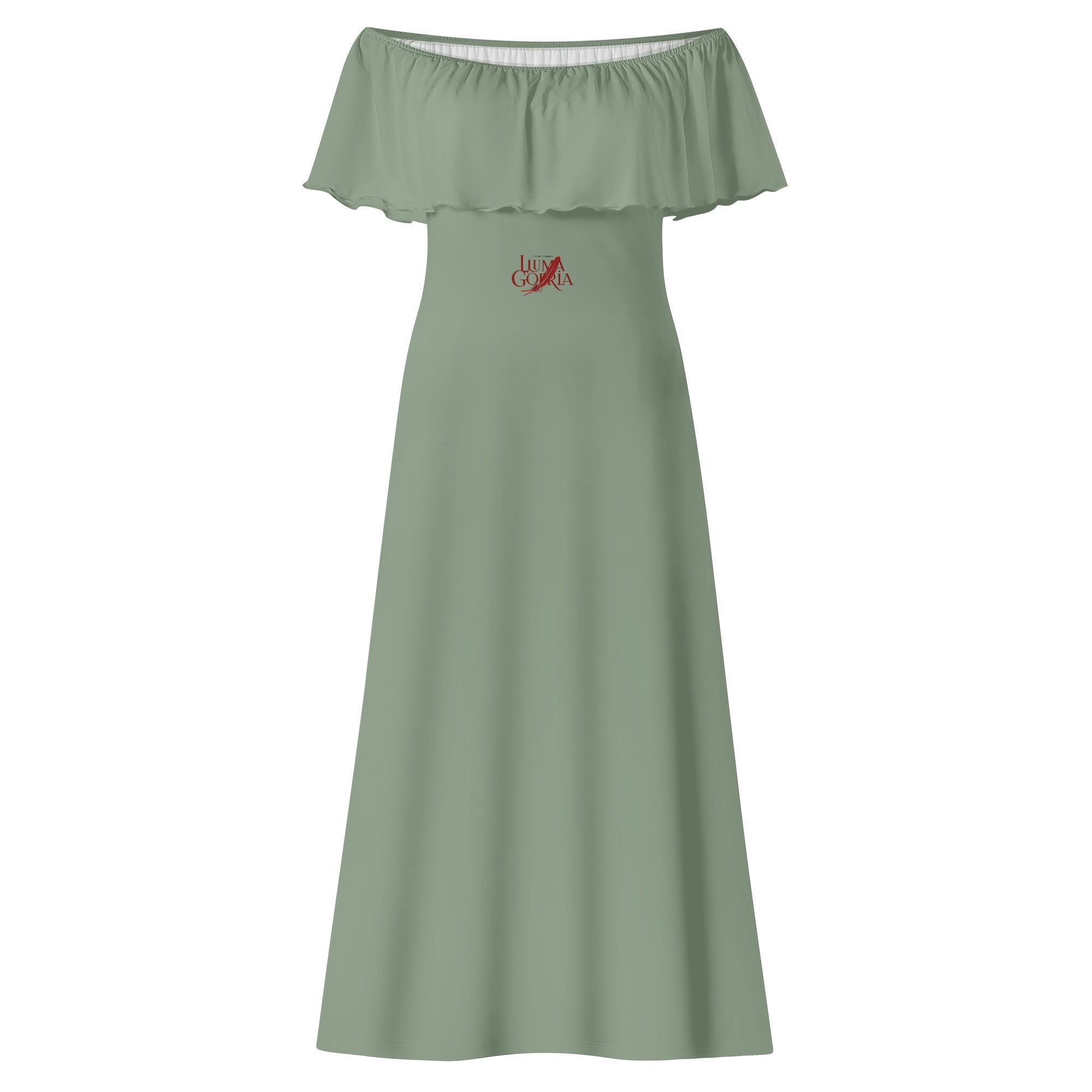 Womens Off The Shoulder Wrap Long Dress popcustoms   Luma Gorria vêtement