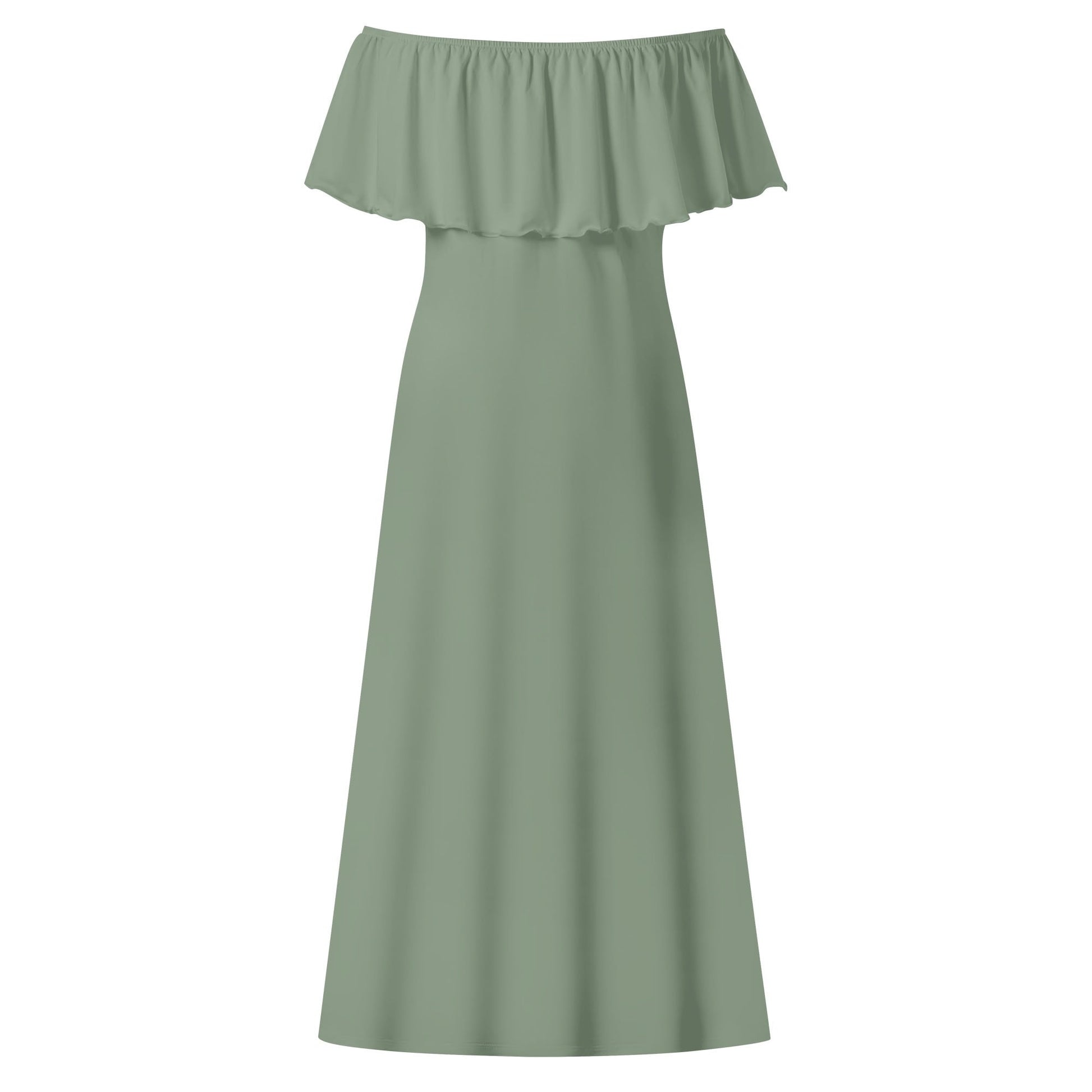 Womens Off The Shoulder Wrap Long Dress popcustoms   Luma Gorria vêtement