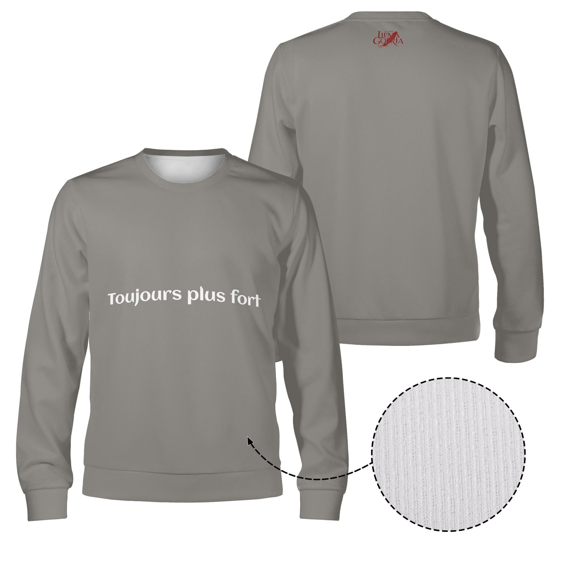 Unisex Custom Winter Christmas Pullover Sweatshirt popcustoms   Luma Gorria vêtement