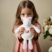 Personalized Cute Print Plush Unicorn for Birth Keepsake popcustoms 21.78  Luma Gorria vêtement