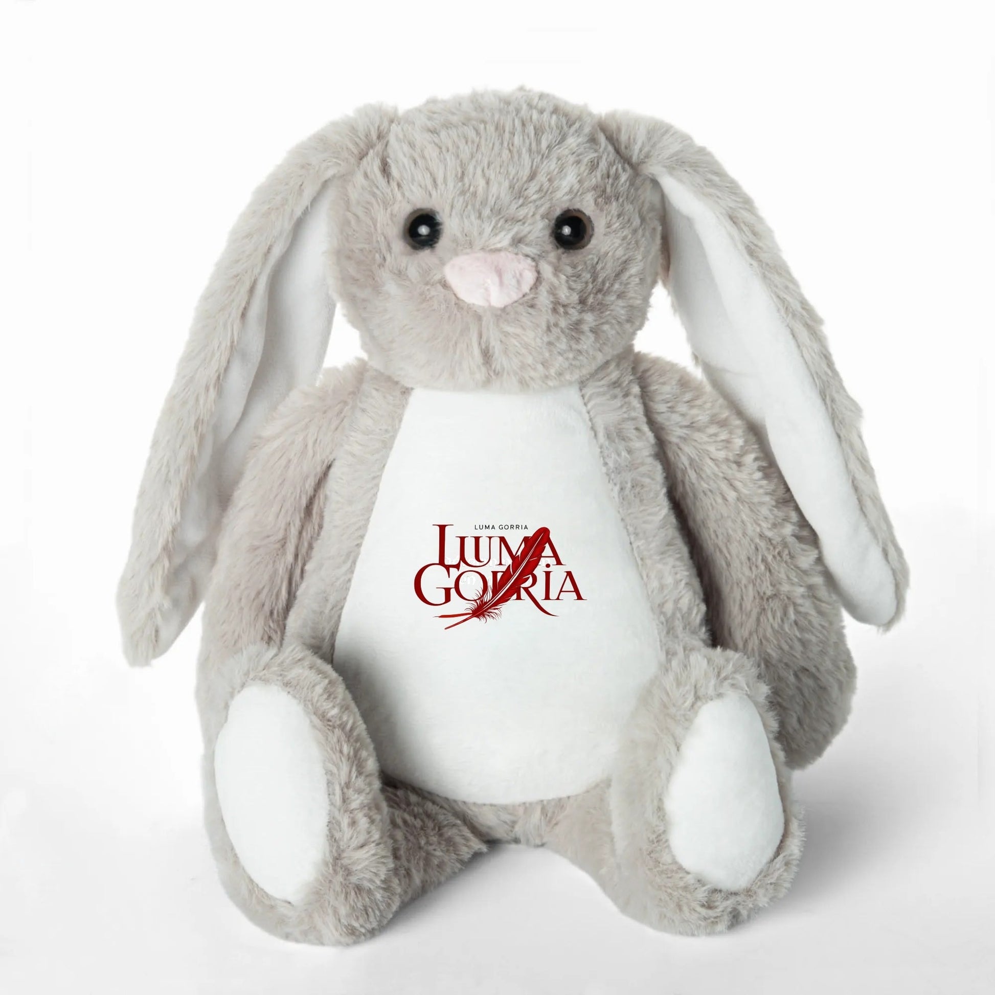 Printing Plush Stuffed Bunny Rabbit for Easter Christmas Birthday popcustoms   Luma Gorria vêtement