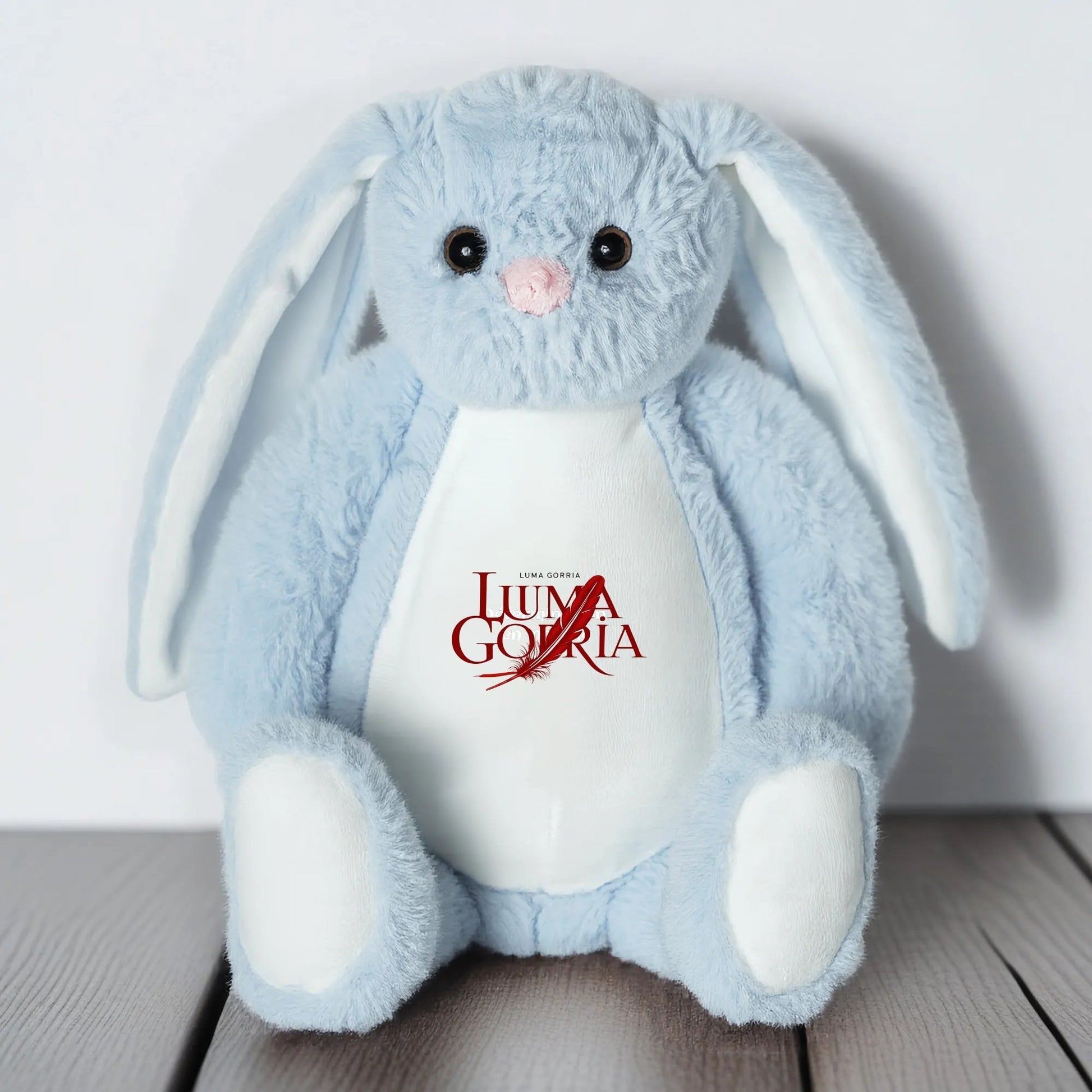 Printing Plush Stuffed Bunny Rabbit for Easter Christmas Birthday popcustoms   Luma Gorria vêtement