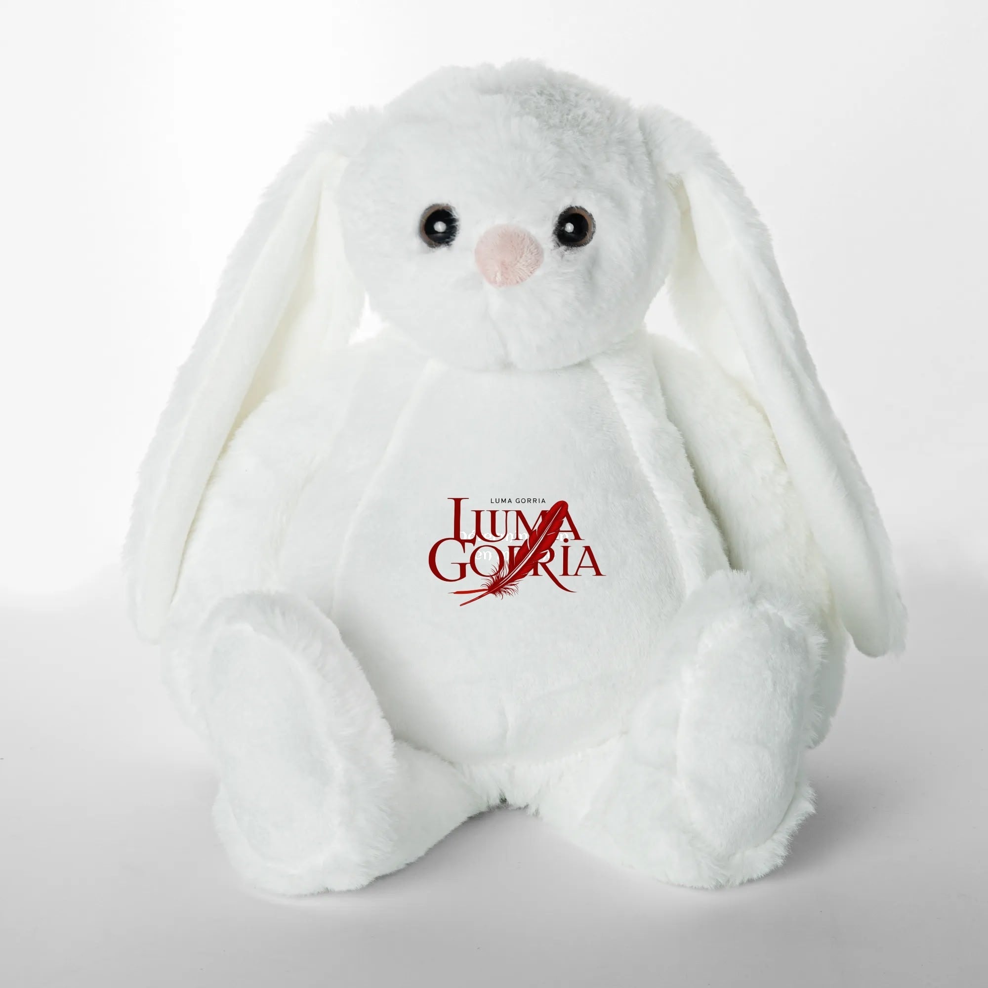 Printing Plush Stuffed Bunny Rabbit for Easter Christmas Birthday popcustoms   Luma Gorria vêtement