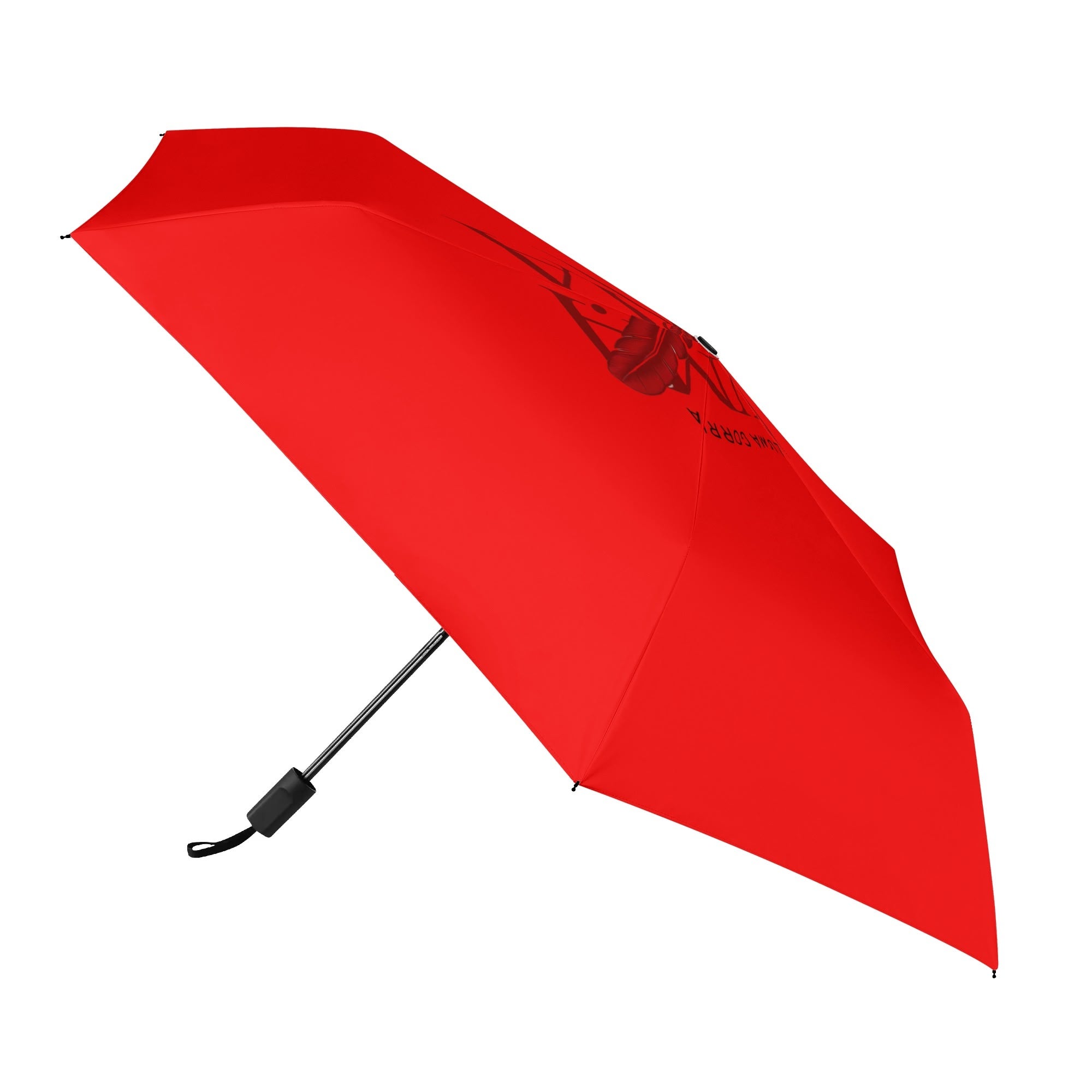 Manual Folding Umbrella Printing Outside popcustoms   Luma Gorria vêtement
