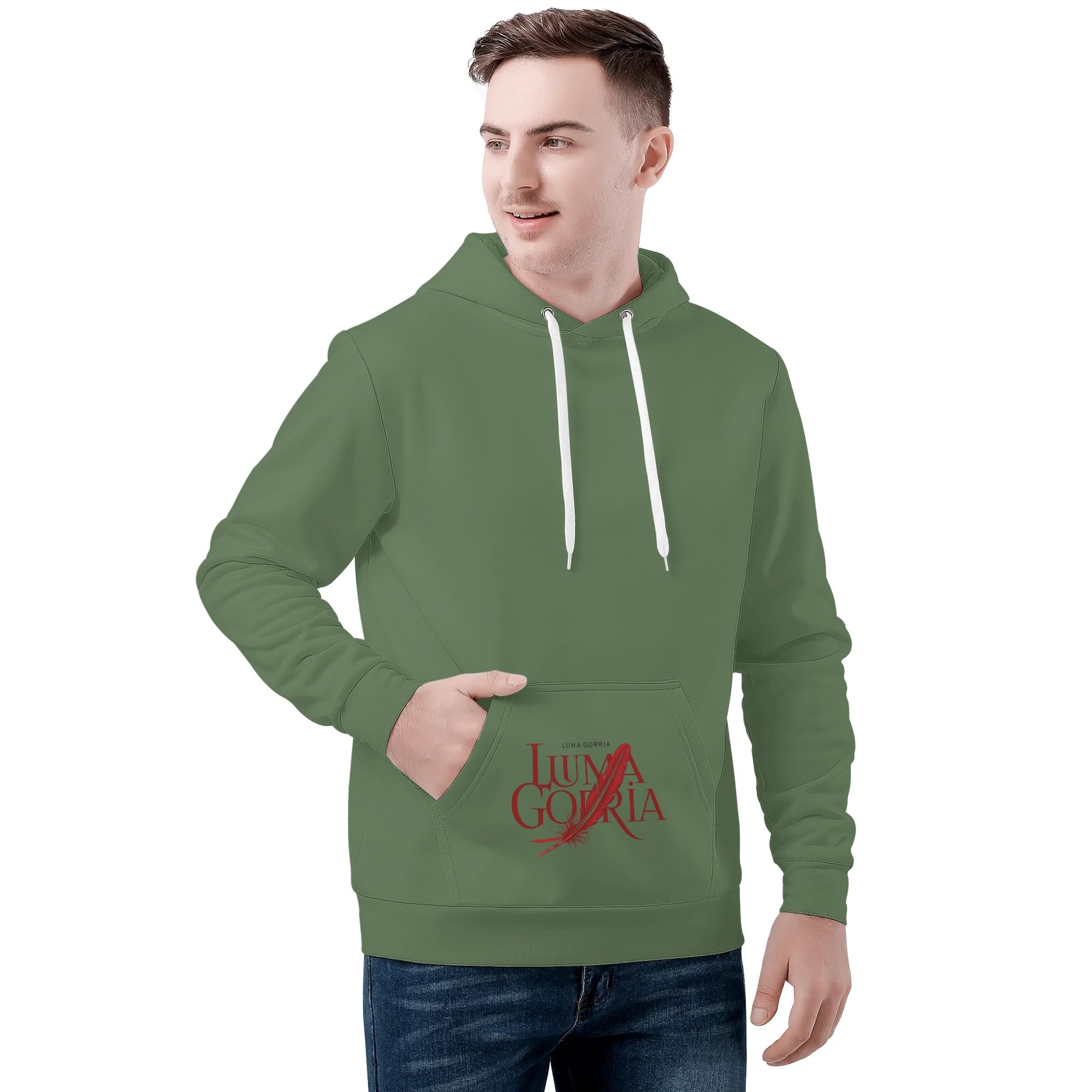 Sweat à Capuche  – Velours Chaud, Style Tendance & Confort Luma Gorria vetement 42.00 sweat homme Luma Gorria vêtement