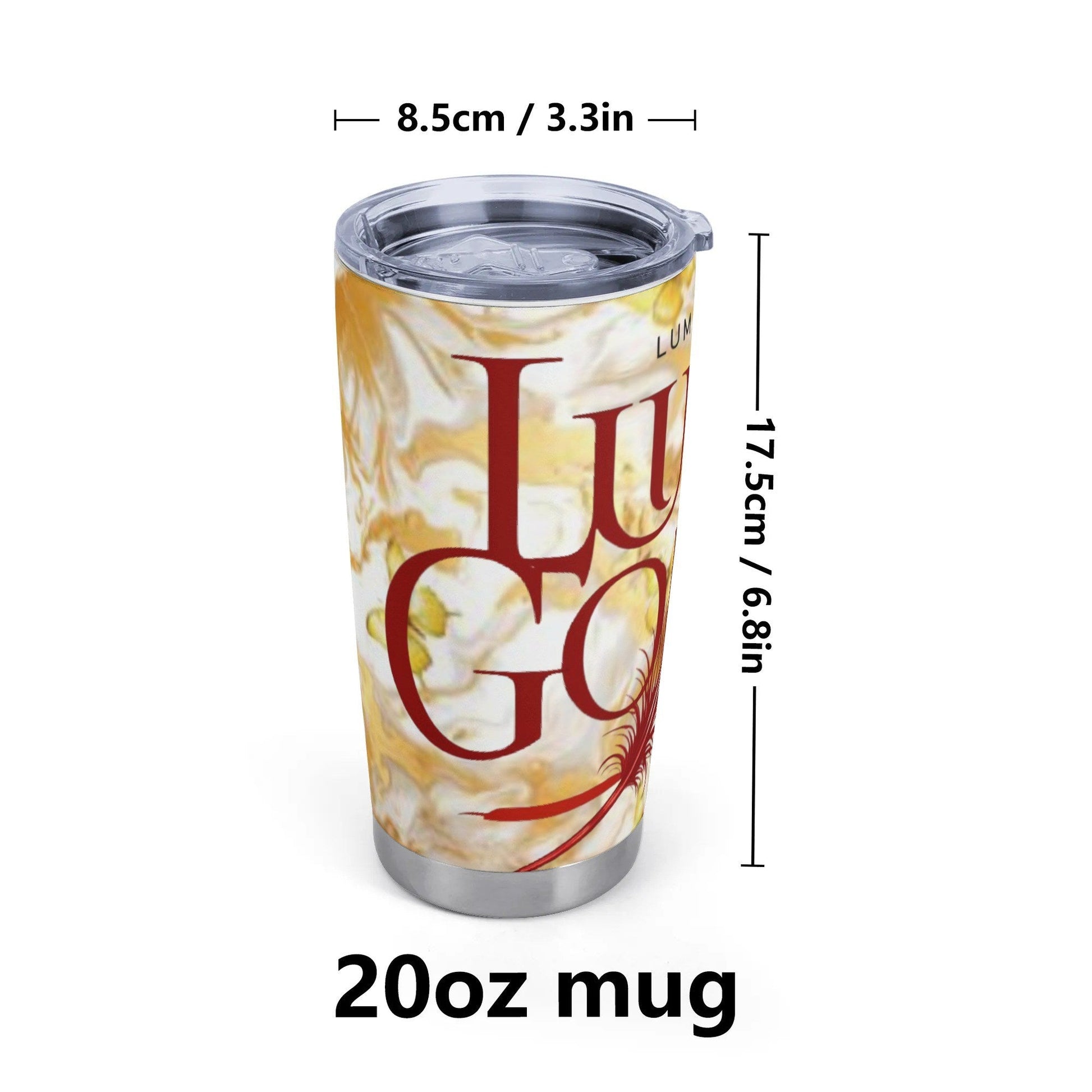 Gobelet voiture inox 590 ml – Isotherme, étanche et portable Luma Gorria vetement  Gobelet voiture inox Luma Gorria vêtement