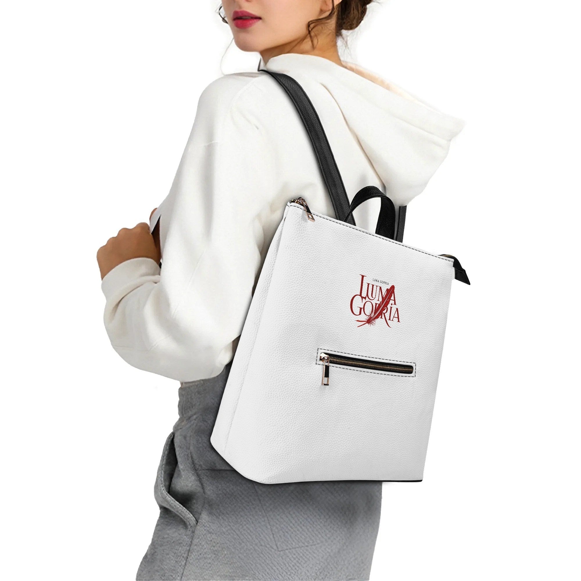 Sac à dos cuir PU femme – Antivol, élégant et multifonction Luma Gorria vetement 44.98 Sac à dos cuir PU femme Luma Gorria vêtement