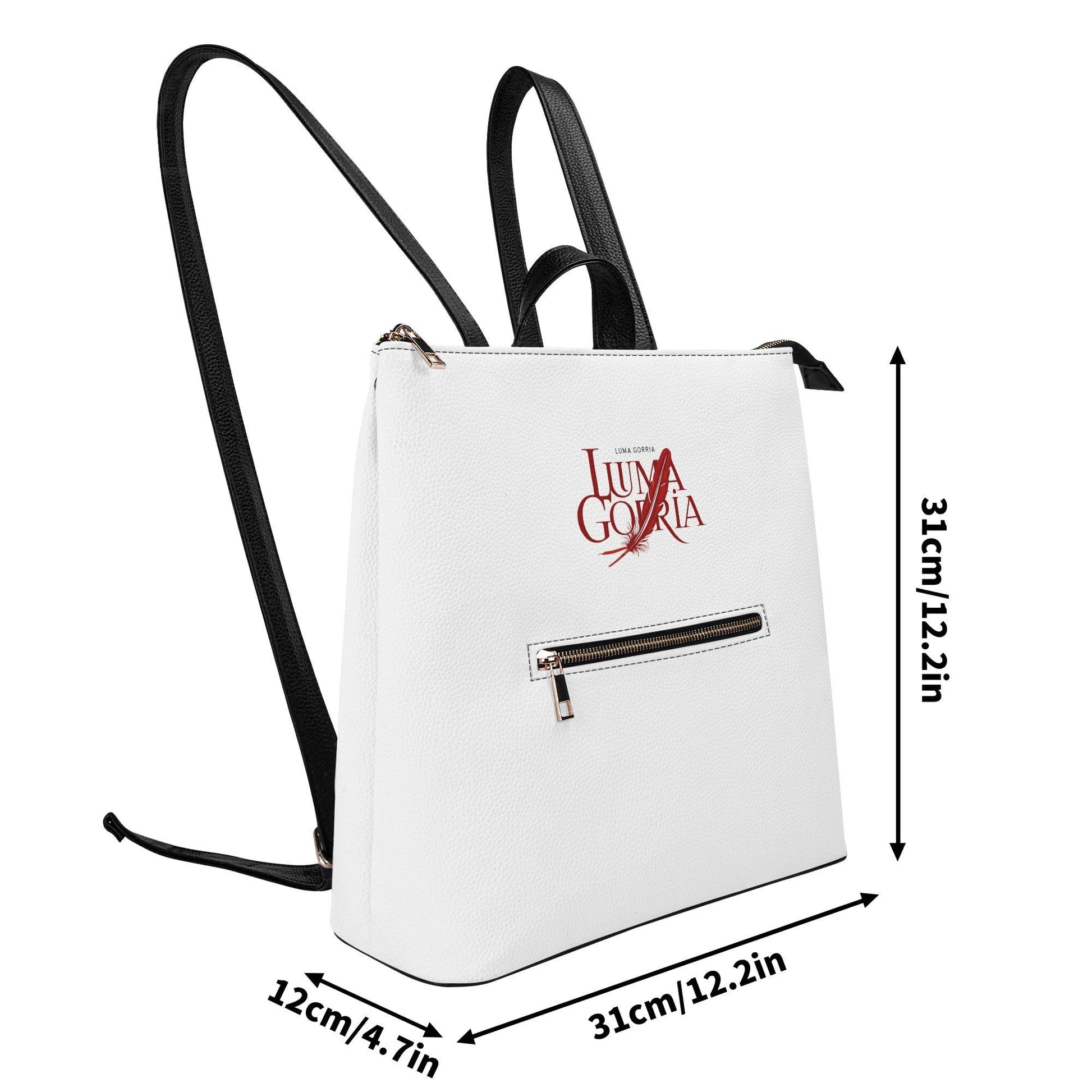 Sac à dos cuir PU femme – Antivol, élégant et multifonction Luma Gorria vetement  Sac à dos cuir PU femme Luma Gorria vêtement