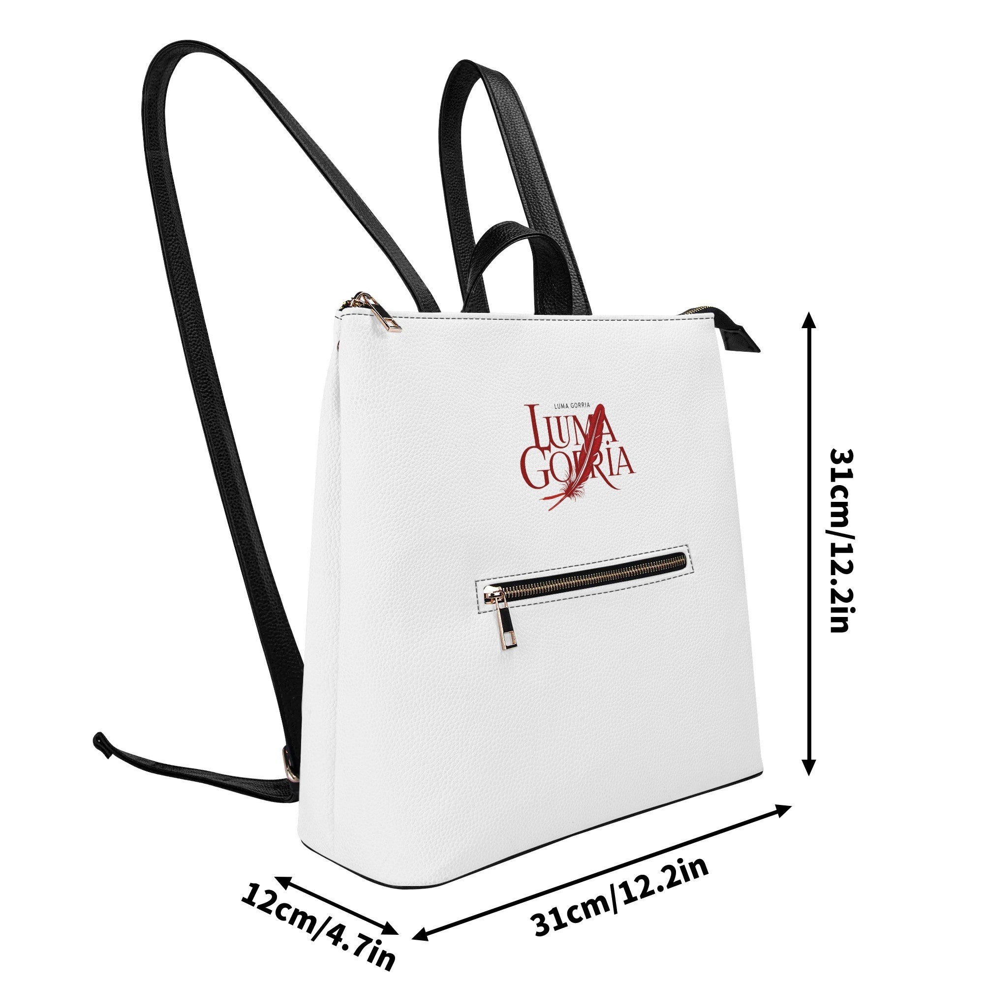 Sac à dos cuir PU femme – Antivol, élégant et multifonction Luma Gorria vetement  Sac à dos cuir PU femme Luma Gorria vêtement