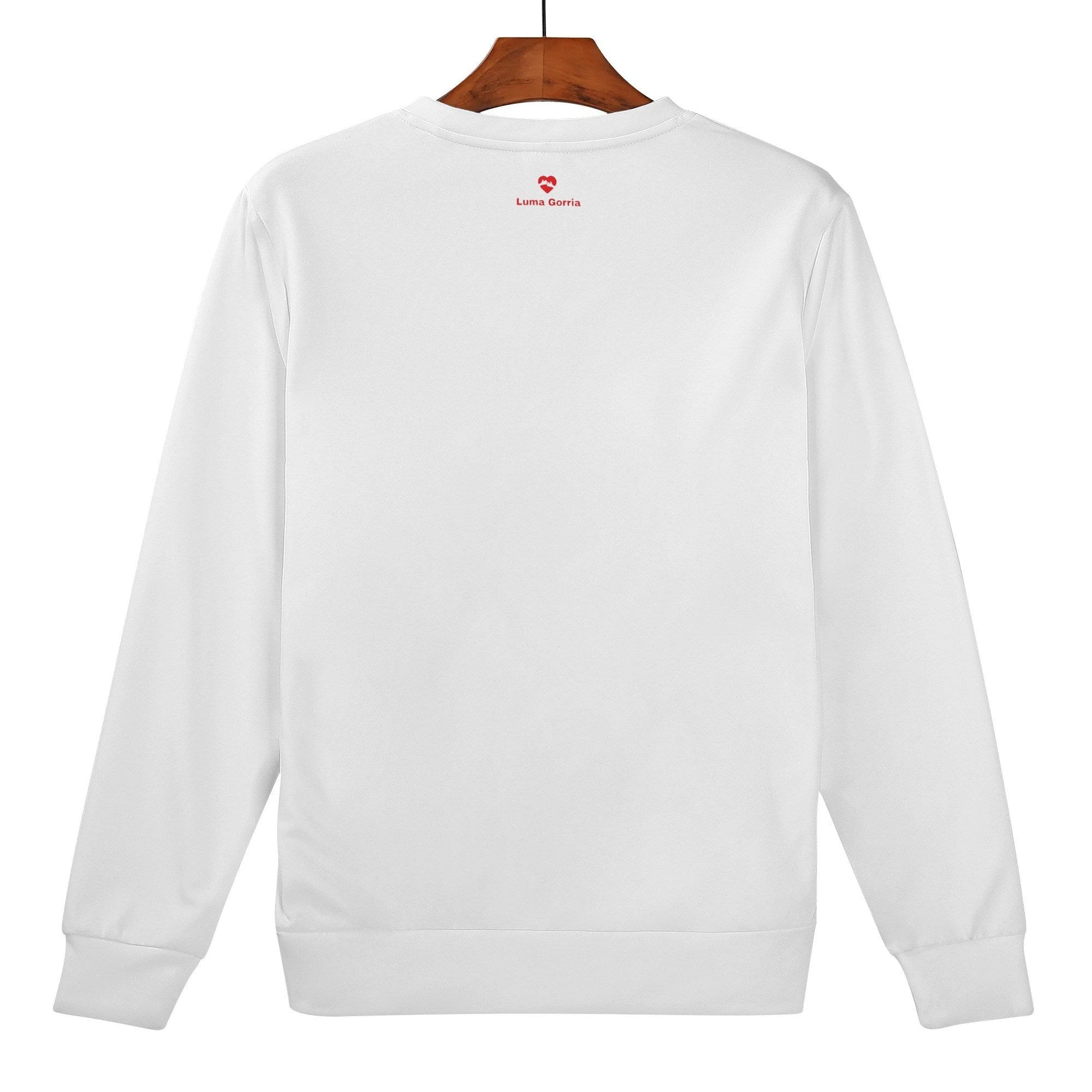 Sweat-shirt femme – Col rond, manches longues Luma Gorria vetement  Sweat-shirt femme Luma Gorria vêtement
