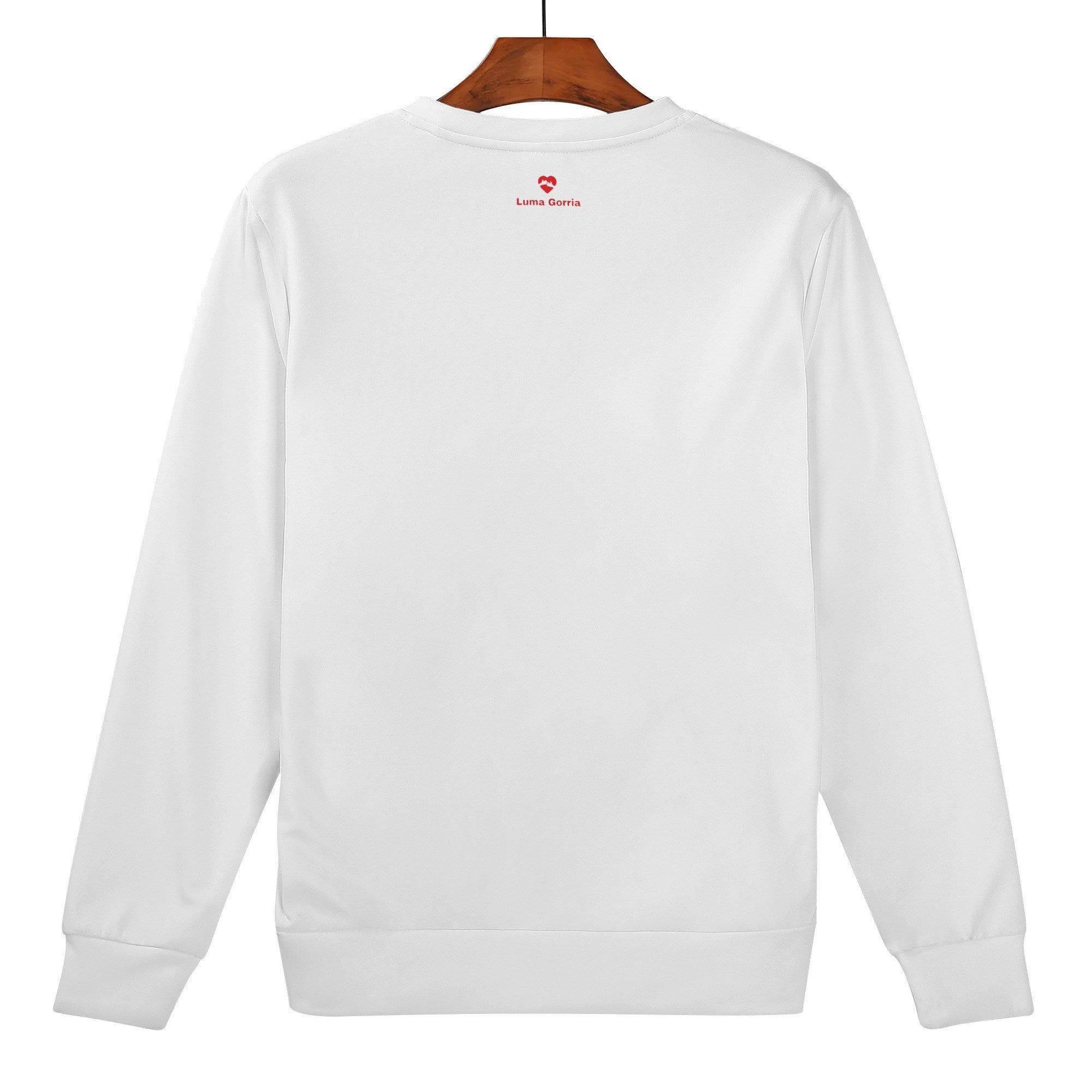 Sweat-shirt femme – Col rond, manches longues Luma Gorria vetement  Sweat-shirt femme Luma Gorria vêtement