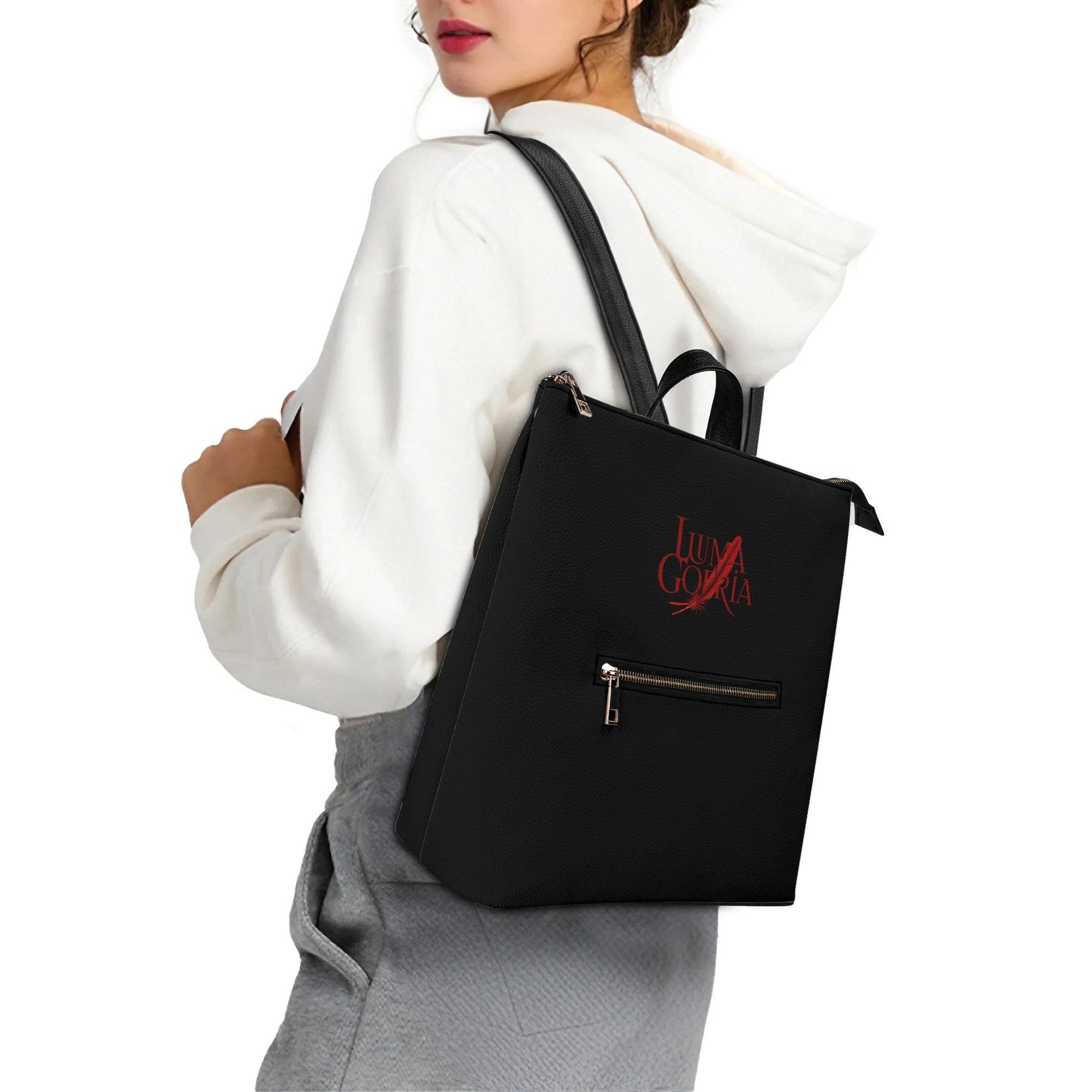 Sac à dos cuir PU femme – Antivol, élégant et multifonction Luma Gorria vetement 44.98 Sac à dos cuir PU femme Luma Gorria vêtement