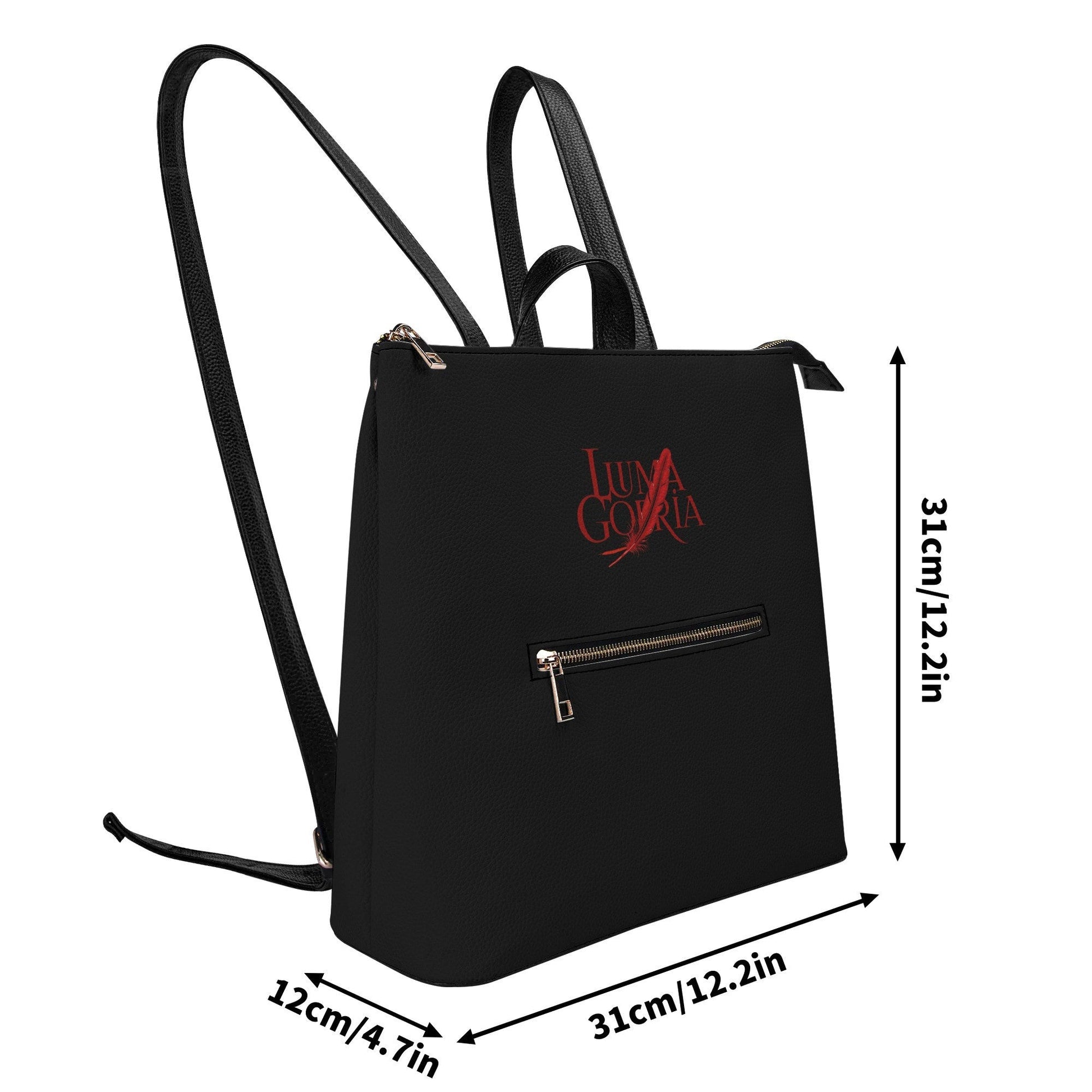Sac à dos cuir PU femme – Antivol, élégant et multifonction Luma Gorria vetement  Sac à dos cuir PU femme Luma Gorria vêtement