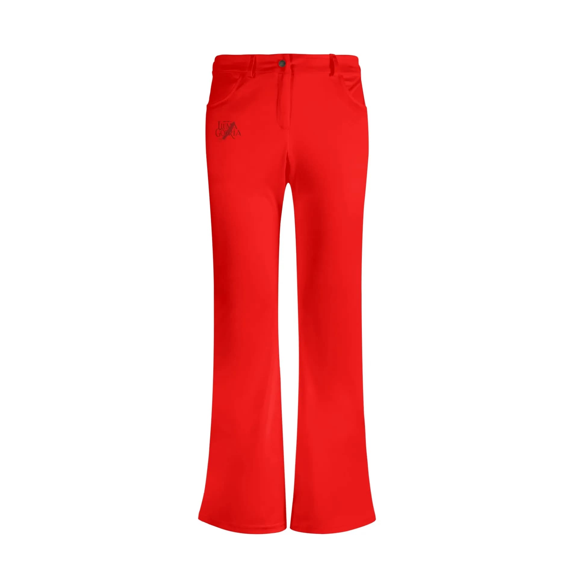 Pantalon évasé femme taille mi-haute – Confort & effet ventre plat