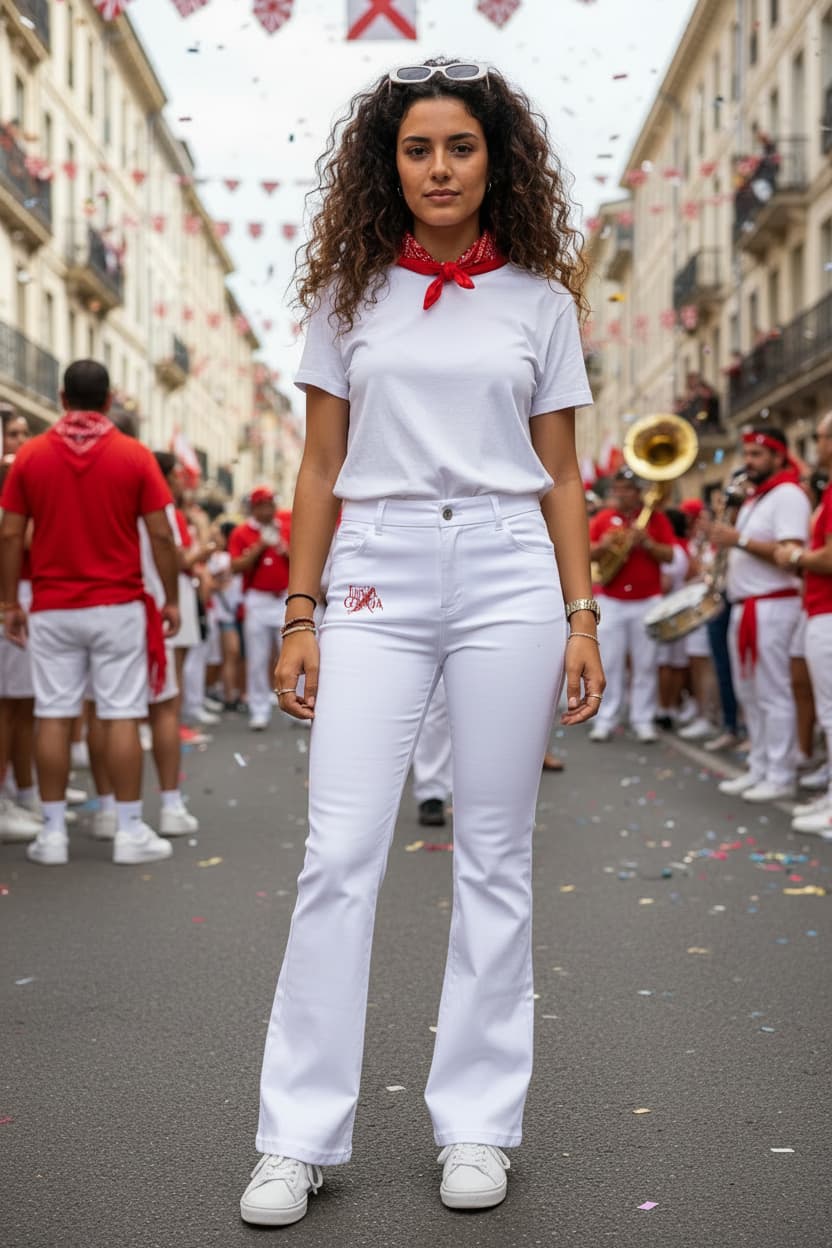Pantalon évasé femme taille mi-haute – Confort & effet ventre plat