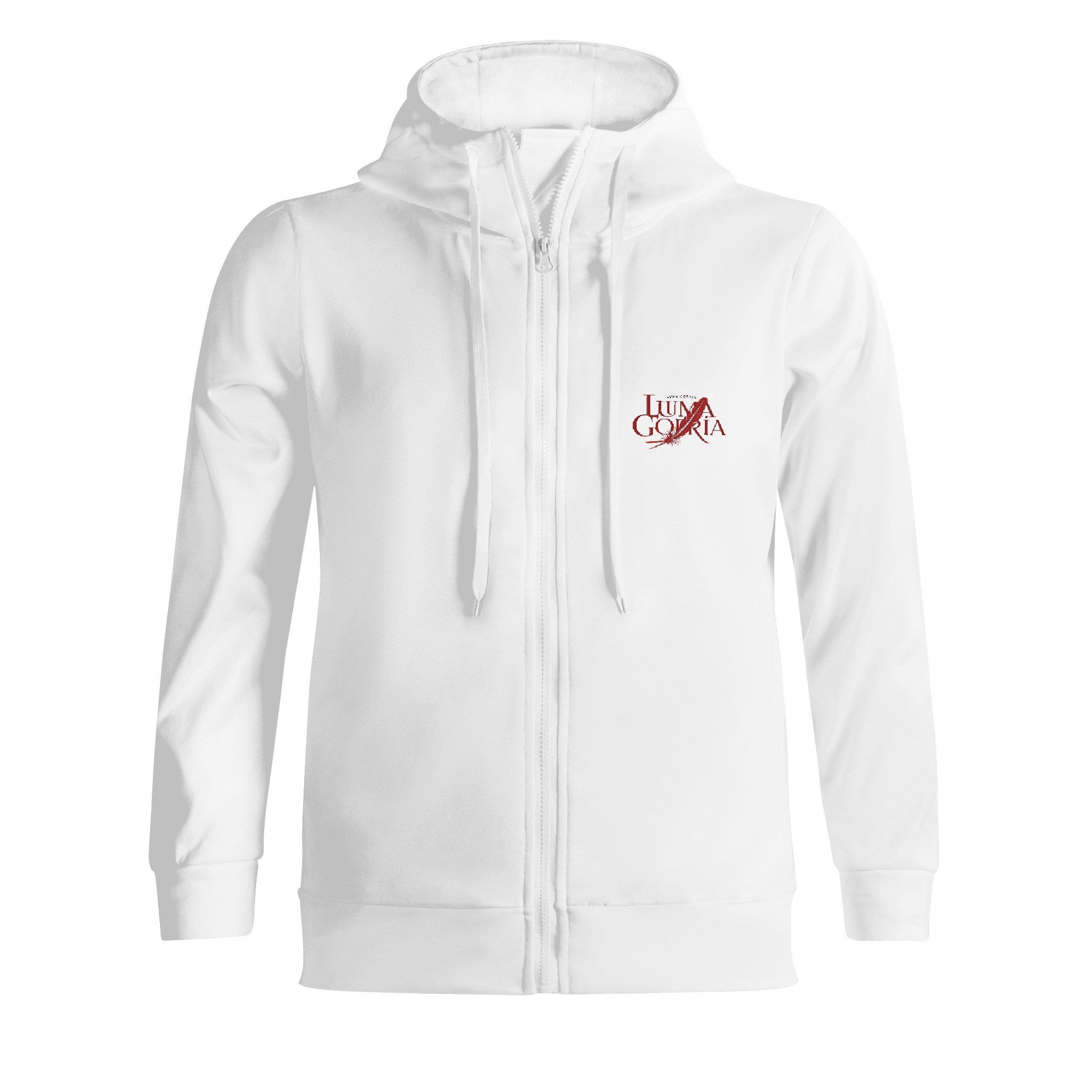 Sweat à capuche zippé – Col haut, chaud et décontracté S-5XL Luma Gorria vetement  Sweat à capuche zippé homme Luma Gorria vêtement