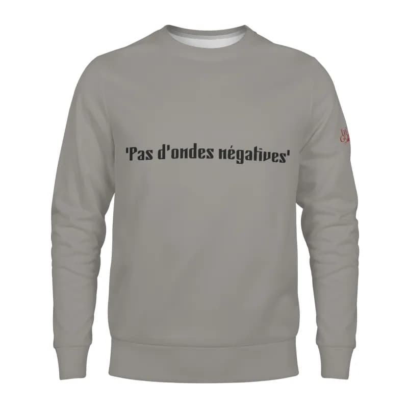 sweat-shirt homme streetwear à col rond