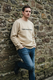 sweat-shirt homme streetwear à col rond