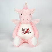 Pink Unicorn Belly Print with Pink Wings for Birth Keepsake popcustoms 26.48  Luma Gorria vêtement
