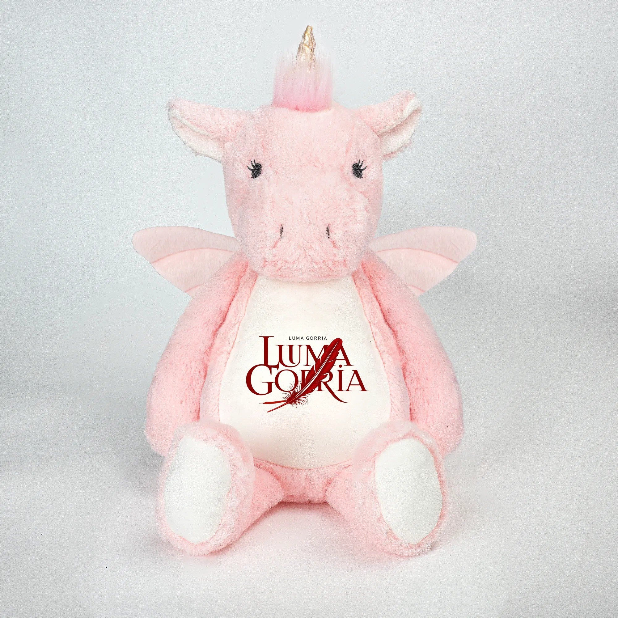 Pink Unicorn Belly Print with Pink Wings for Birth Keepsake popcustoms 26.48  Luma Gorria vêtement
