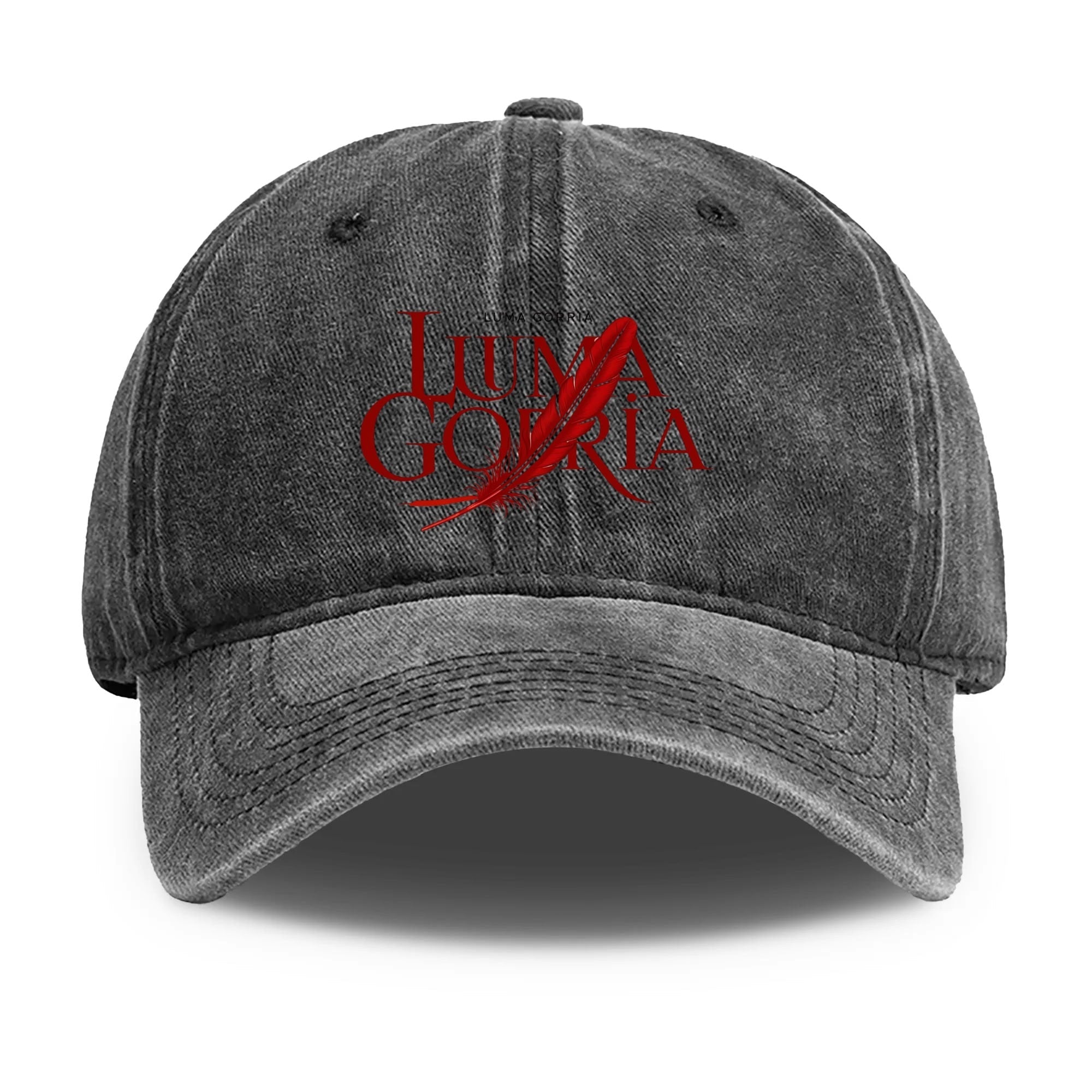 Casquette de baseball ajustable unisexe style denim tendance Luma Gorria vetement  Casquette de baseball Luma Gorria vêtement