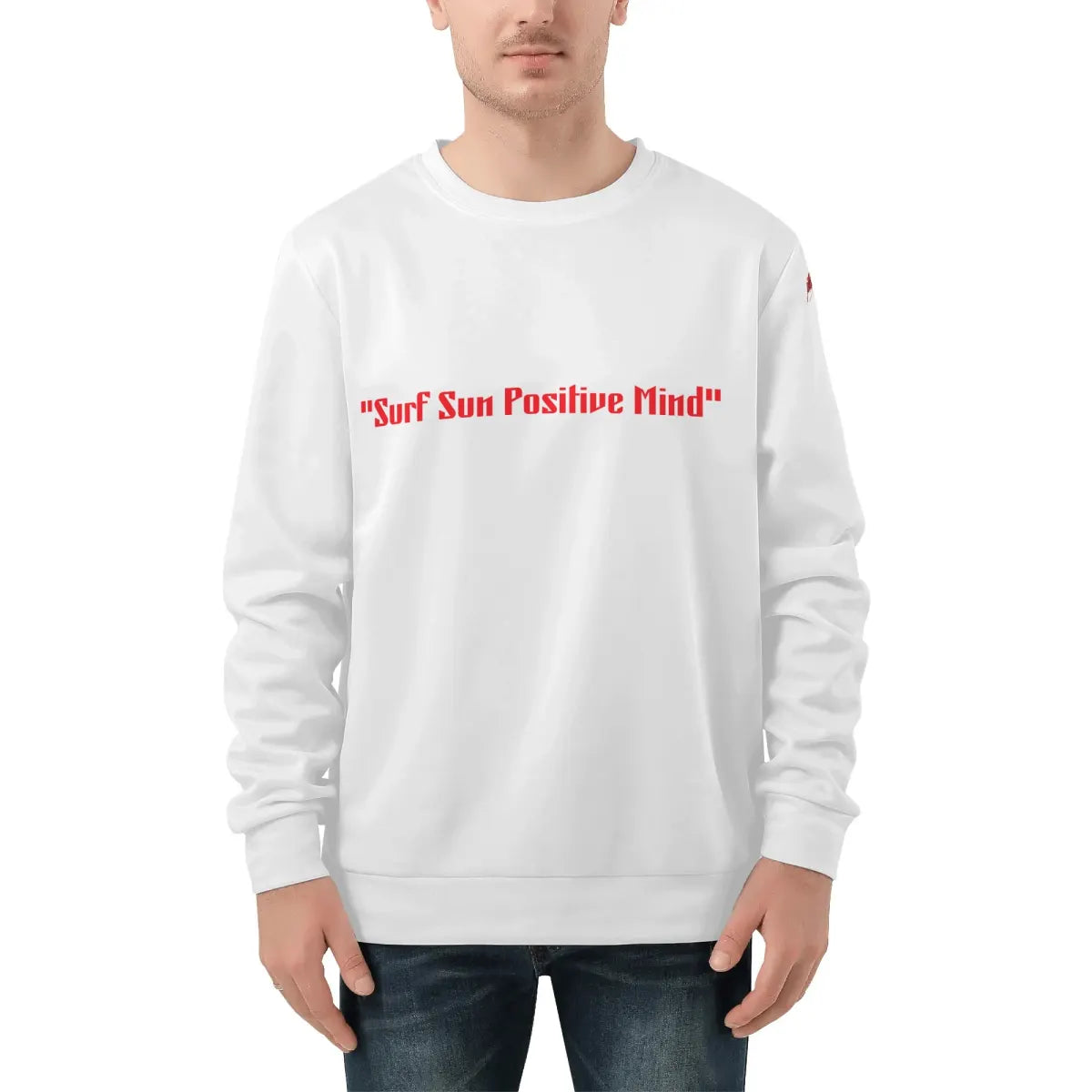 Sweat col rond imprimé pour homme – Confort, style & streetwear