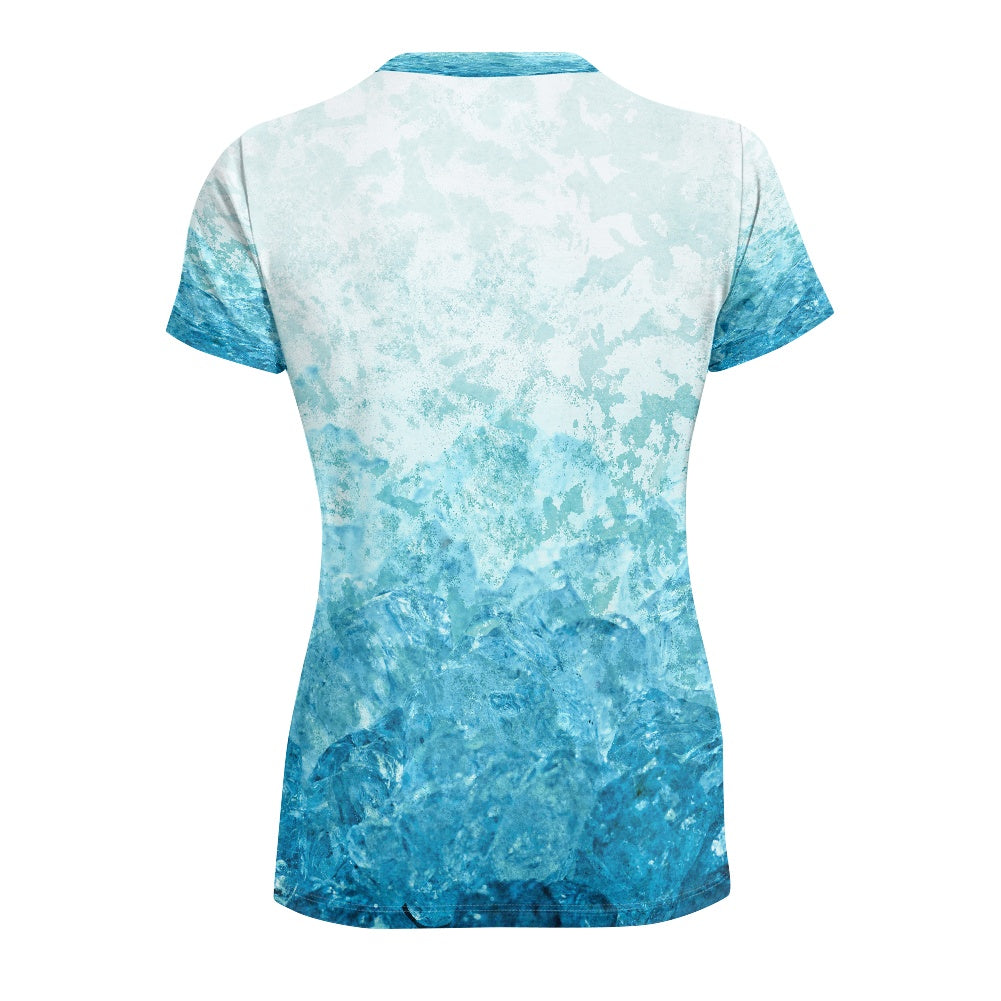 T-shirt femme col rond – Léger, élastique et confortable Luma Gorria vêtement  T-shirt femme col rond Luma Gorria vêtement