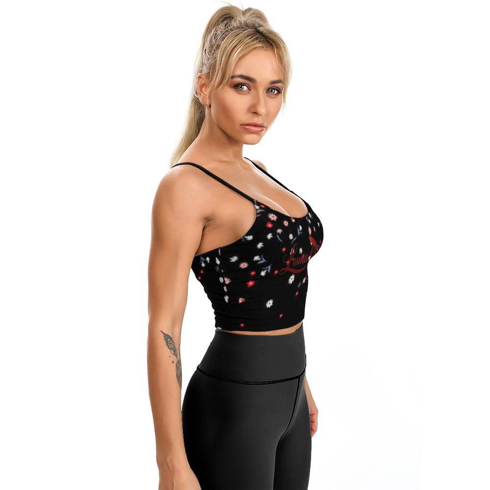 Crop Top Femme à Fines Bretelles - Luma Gorria vêtement