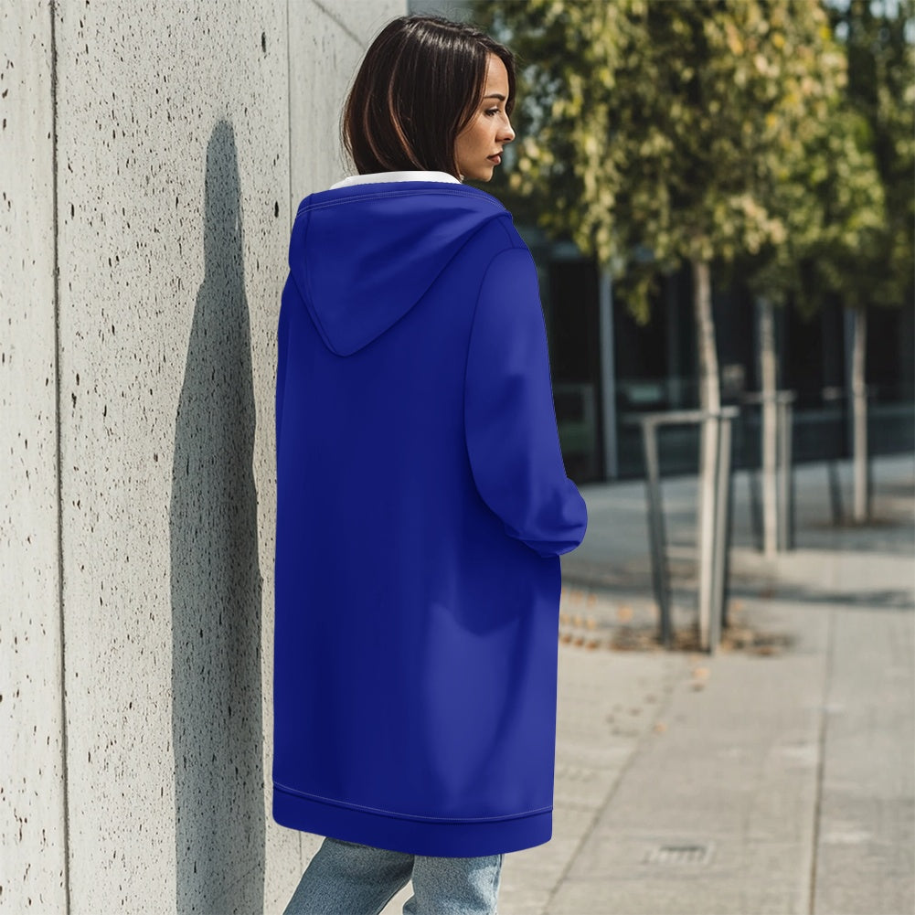 Sweat à capuche femme – Mi-long, doux et zippé Luma Gorria vêtement  Sweat à capuche femme Luma Gorria vêtement