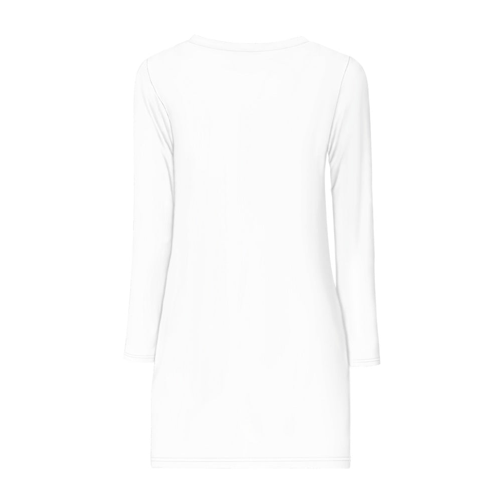 Robe slim femme – Manches longues, extensible et élégante Luma Gorria vêtement  Robe slim femme Luma Gorria vêtement