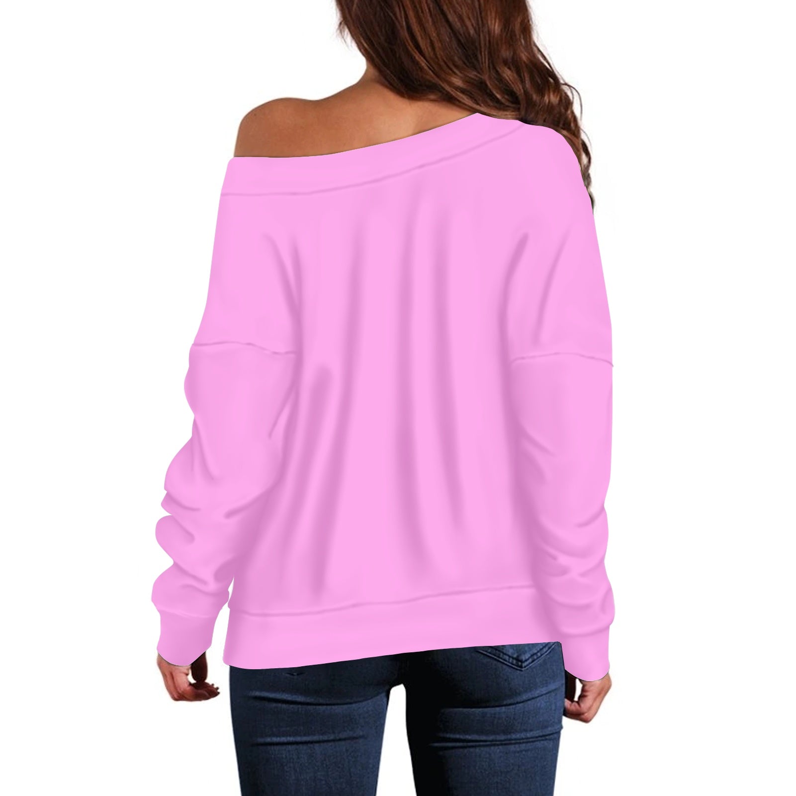 Pull femme – Style moderne à épaule dénudée, doux et extensible Luma Gorria vêtement  Pull femme Luma Gorria vêtement