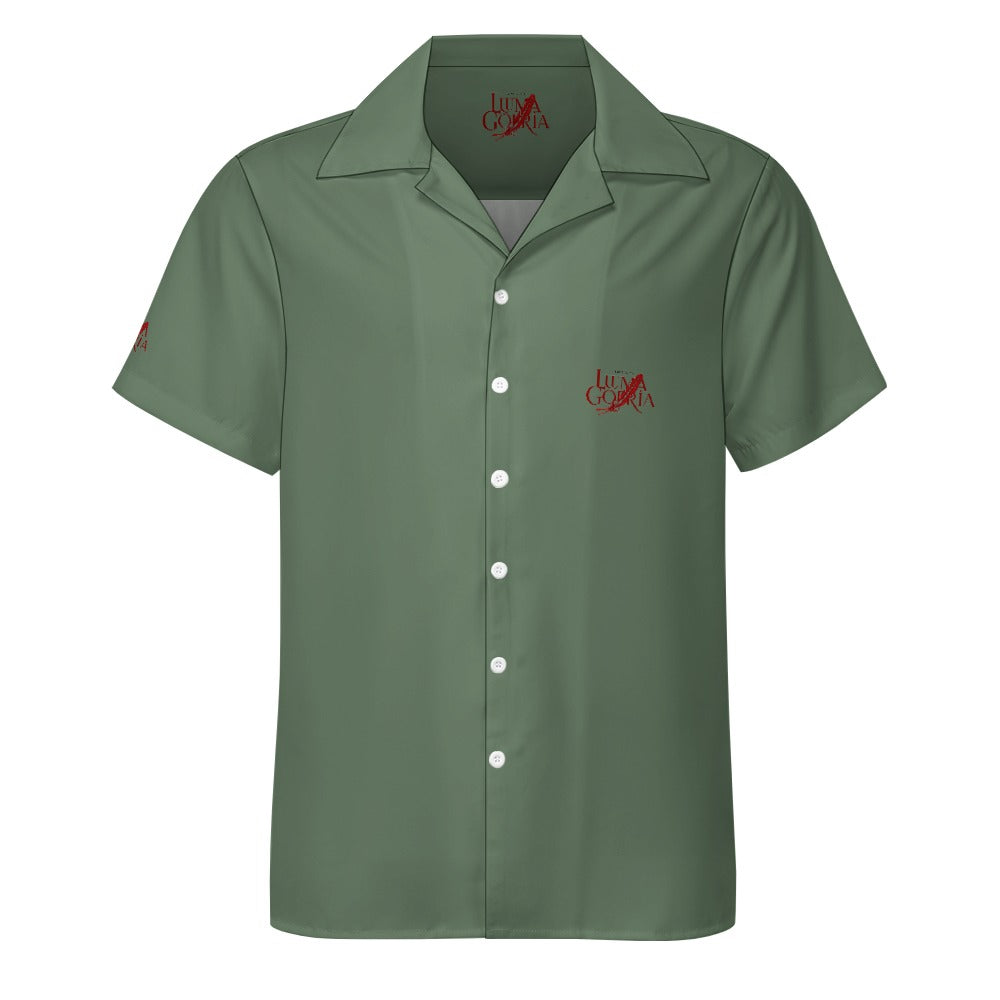 Cuban collar shirt Inkedjoy   Luma Gorria vêtement
