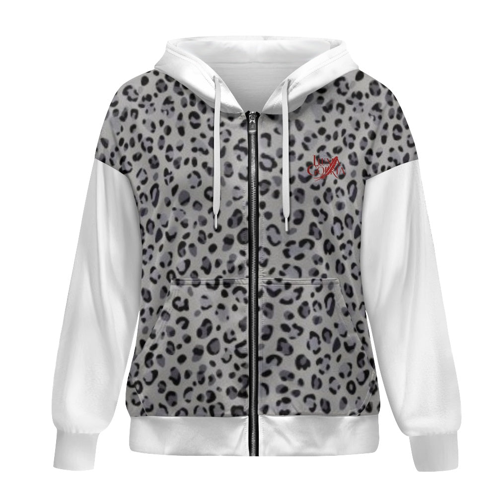 Sweat à capuche zippé femme – Ample, confortable et pratique Luma Gorria vêtement  hoodie Luma Gorria vêtement