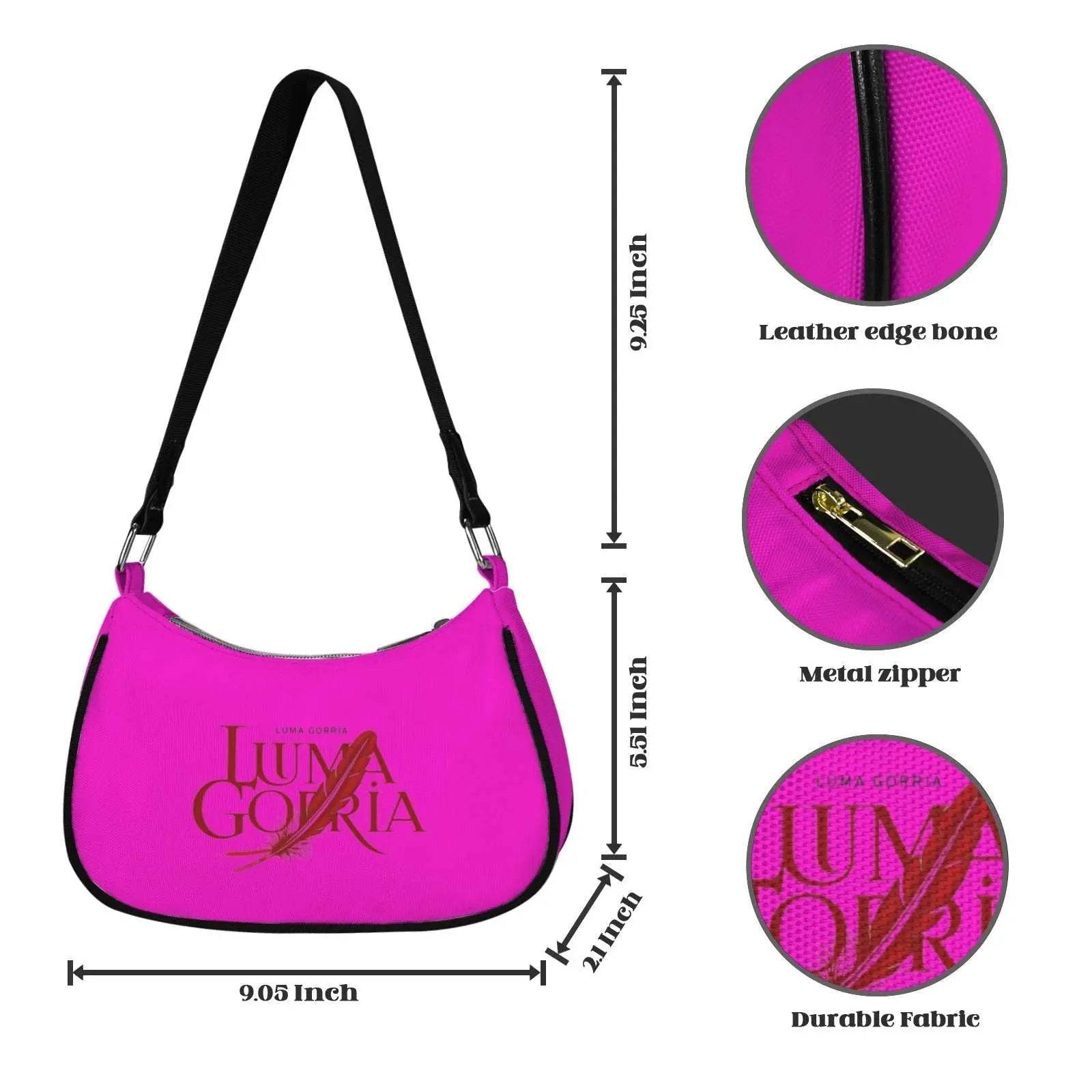 Sac bandoulière en nylon pour femme – Pratique, Élégant et Résistant - Luma Gorria vêtement