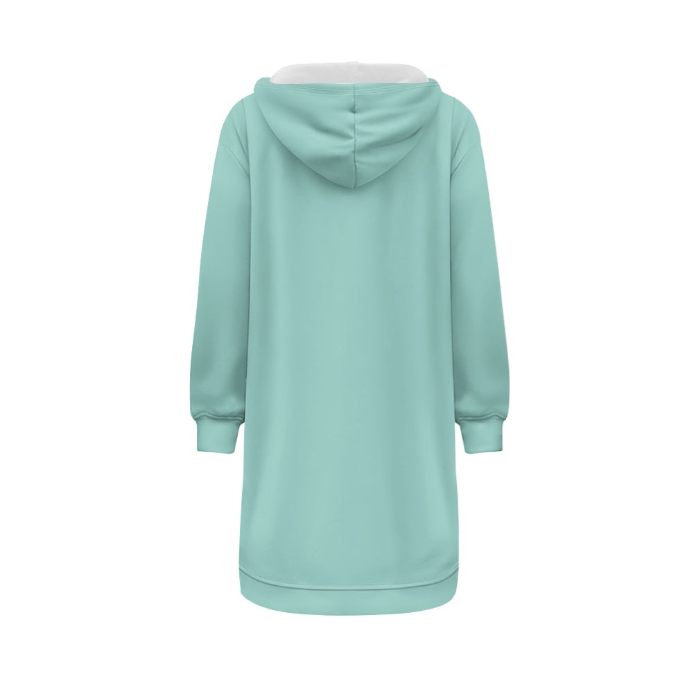 Sweat à capuche femme – Mi-long, doux et zippé Luma Gorria vêtement  Sweat à capuche femme Luma Gorria vêtement