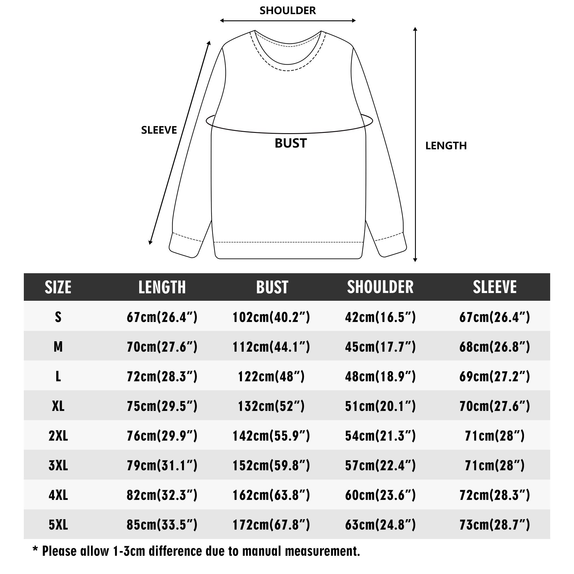 Unisex Custom Winter Christmas Pullover Sweatshirt popcustoms   Luma Gorria vêtement